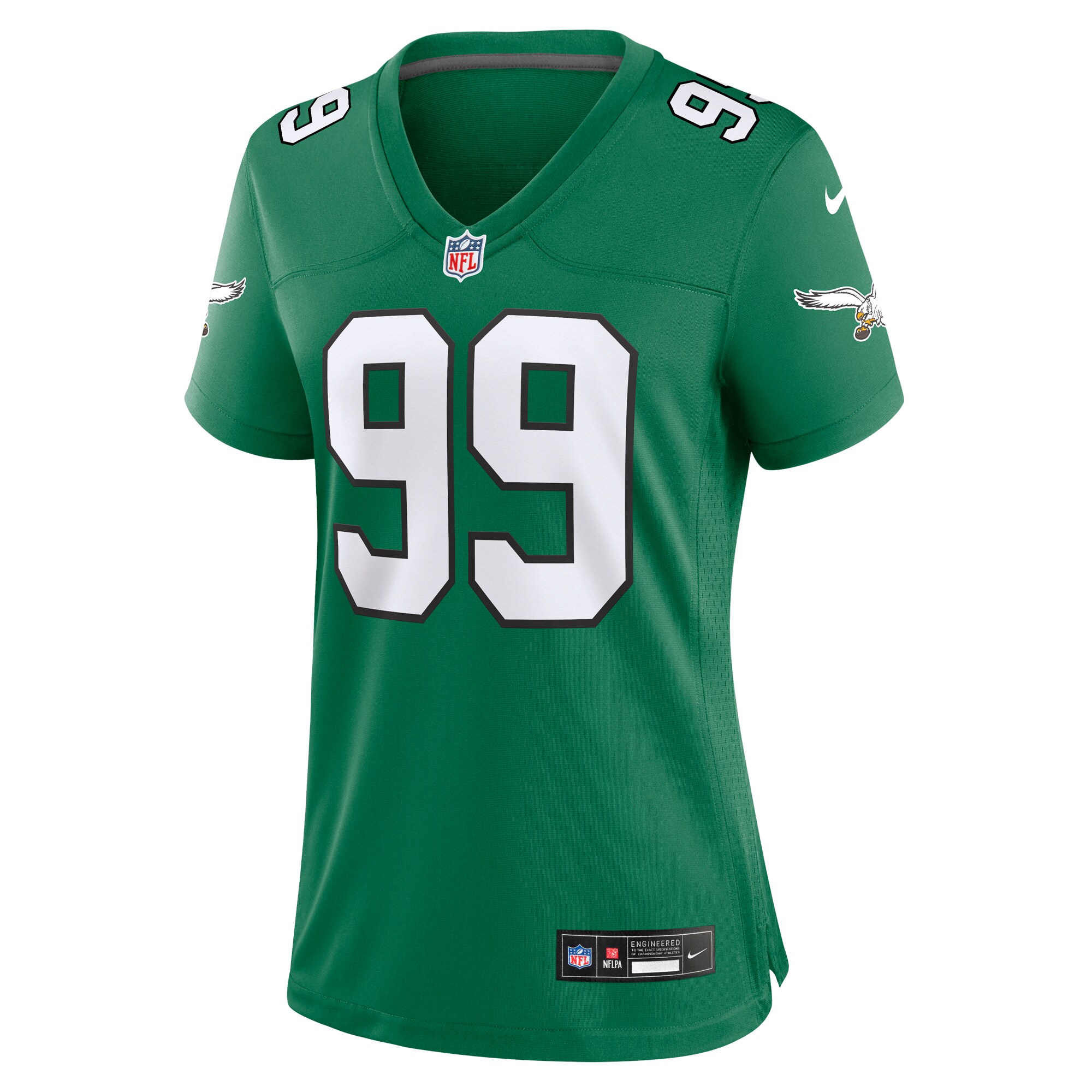Jerome Brown Philadelphia Eagles Women's Alternate Game Jersey - Kelly Green cheap jerseys for sale - CheapJerseys.Shop