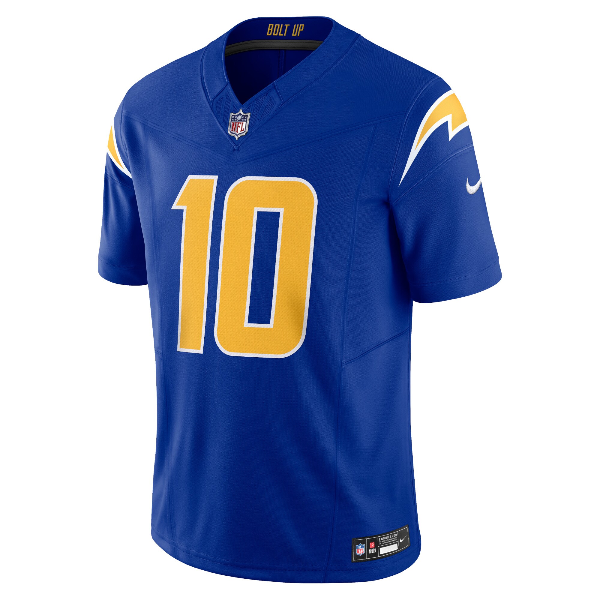Justin Herbert Los Angeles Chargers Vapor F.U.S.E. Limited Jersey - Royal cheap jerseys for sale - CheapJerseys.Shop