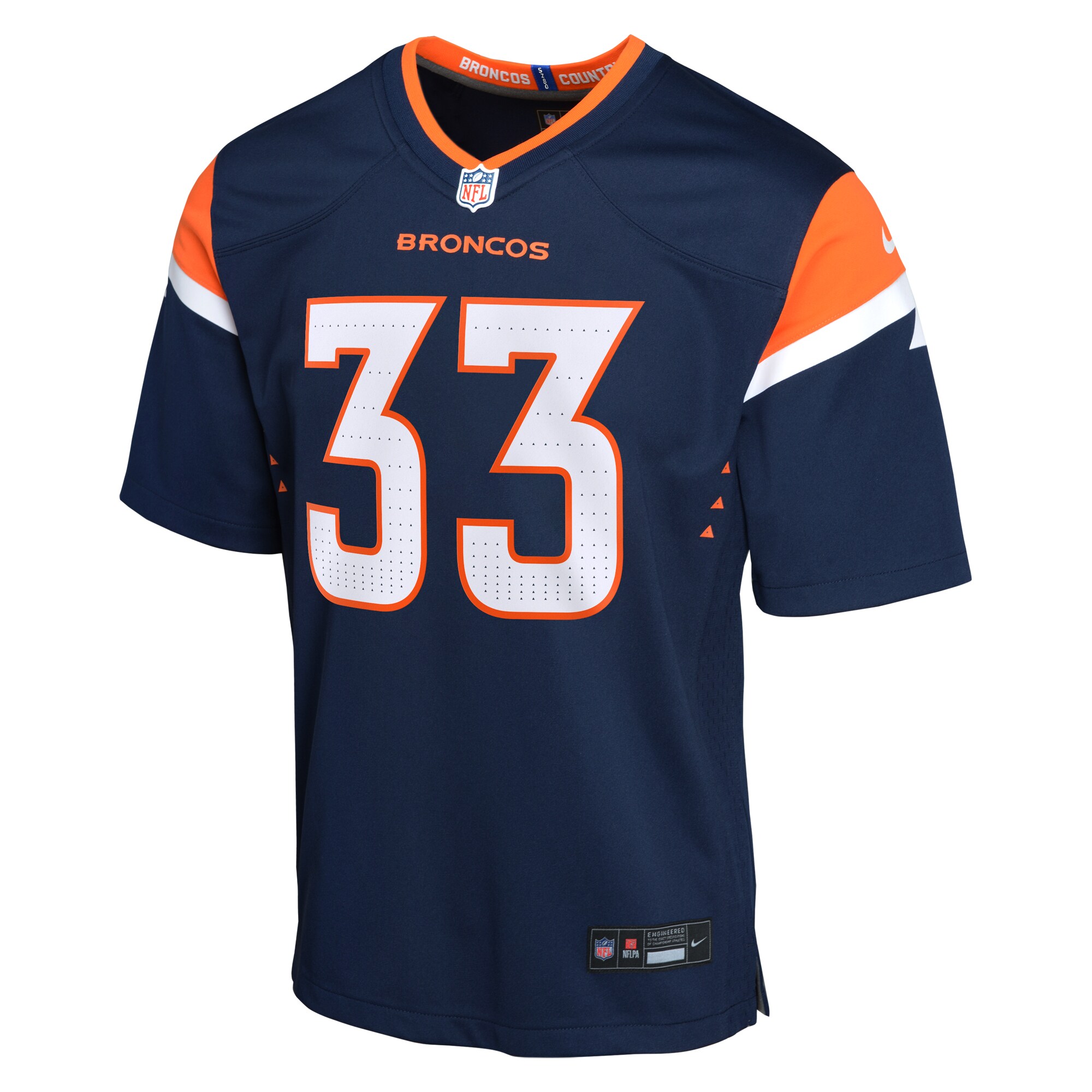 Javonte Williams Denver Broncos Youth Alternate Game Jersey - Navy cheap jerseys for sale - CheapJerseys.Shop