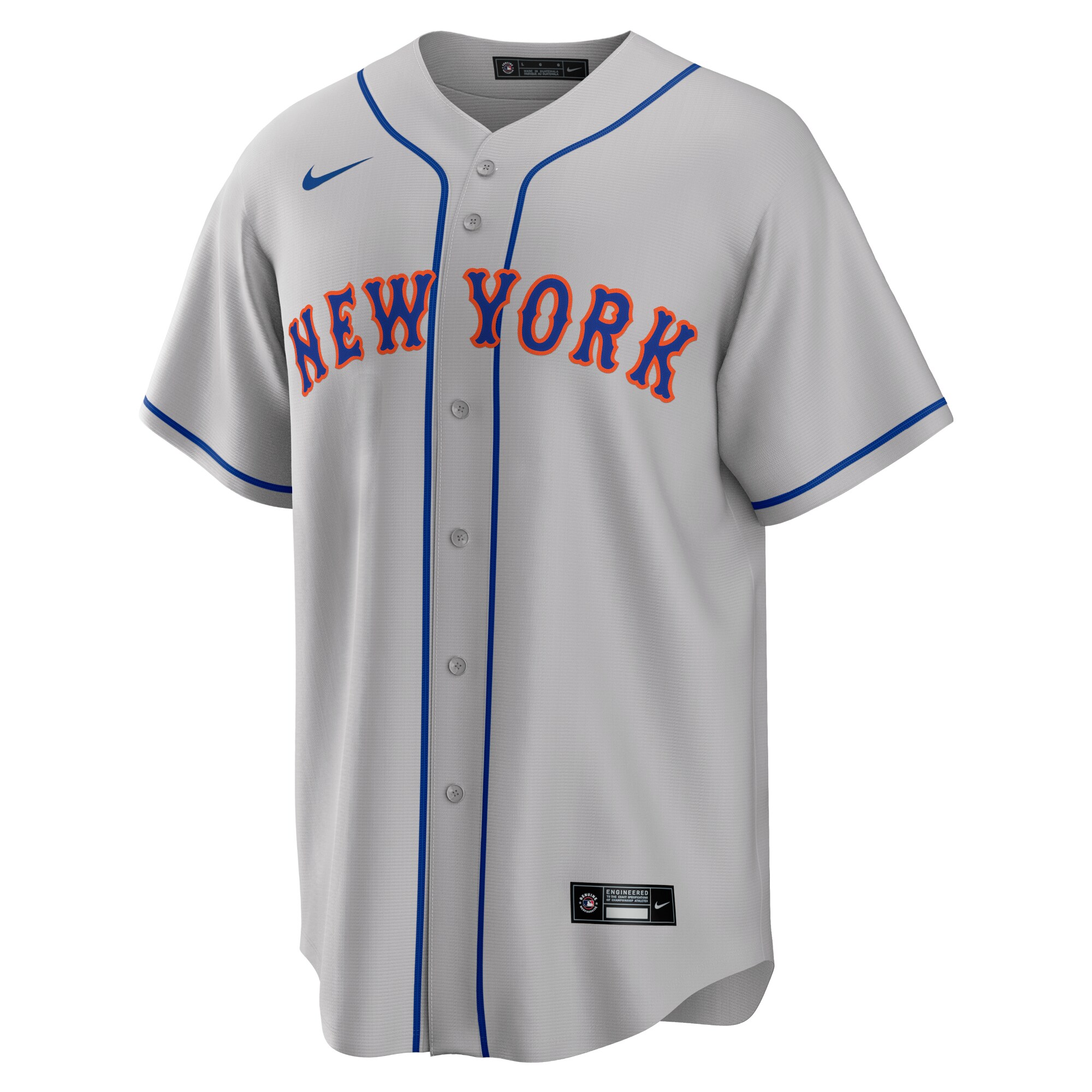 Jacob deGrom New York Mets Road Replica Player Name Jersey - Gray cheap jerseys for sale - CheapJerseys.Shop