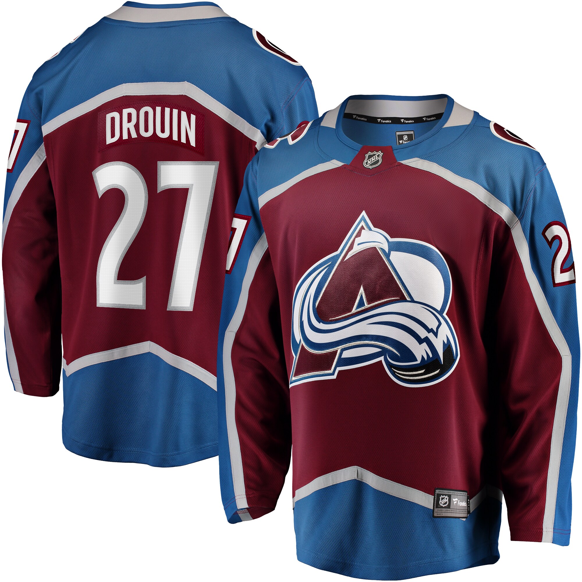 Jonathan Drouin Colorado Avalanche Fanatics Home Breakaway Jersey - Maroon cheap jerseys for sale - CheapJerseys.Shop