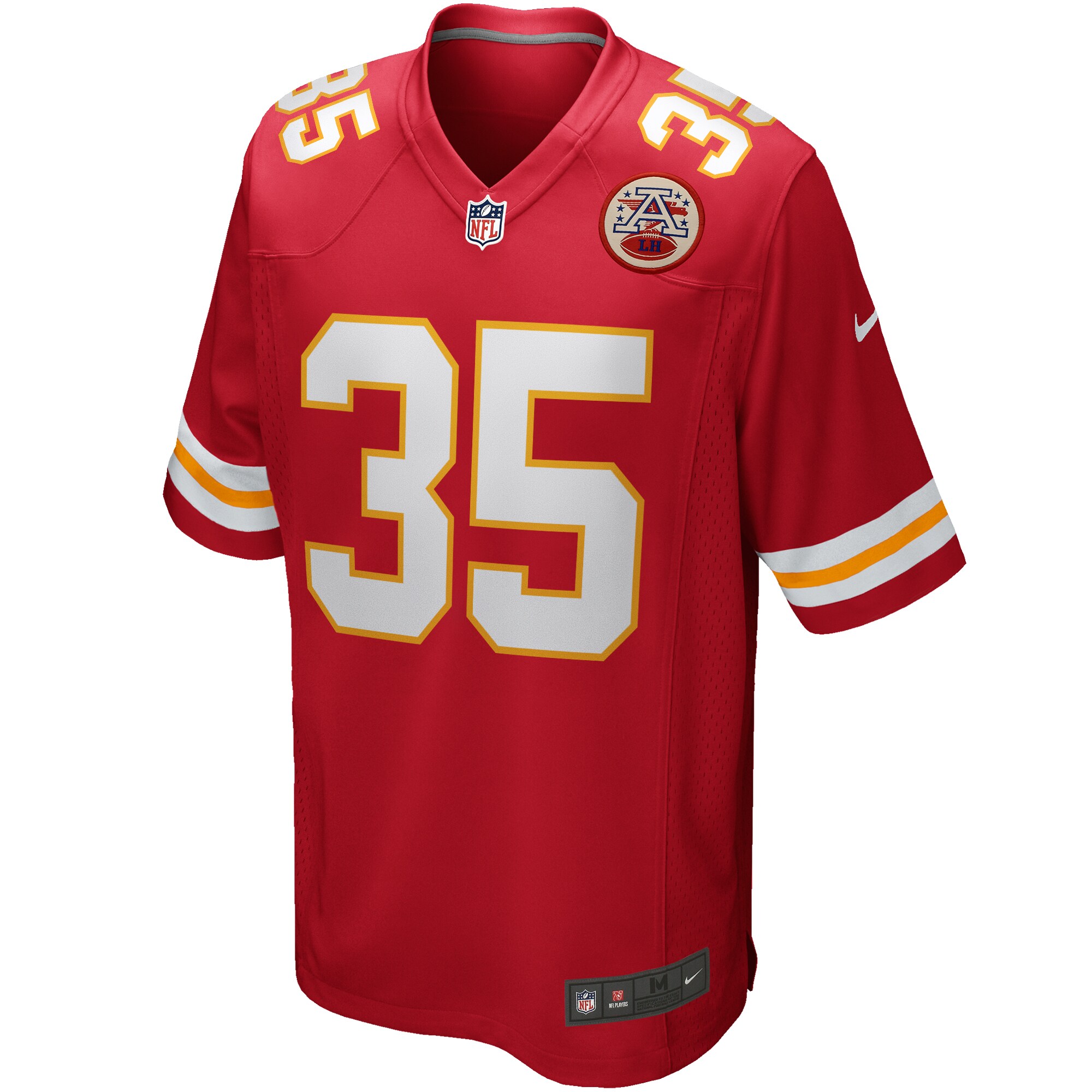 Christian Okoye Kansas City Chiefs Game Retired Player Jersey - Red cheap jerseys for sale - CheapJerseys.Shop