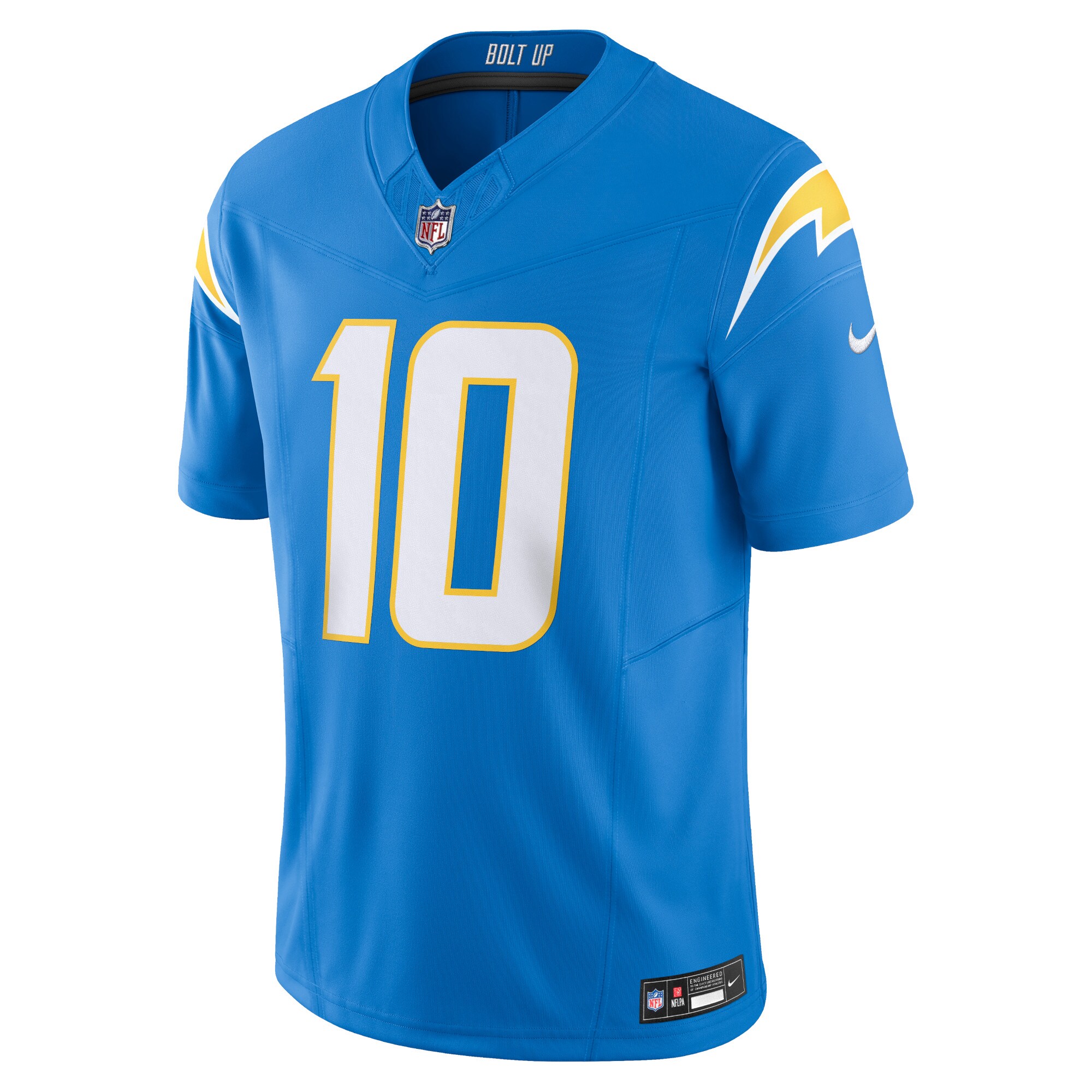 Justin Herbert Los Angeles Chargers Vapor F.U.S.E. Limited Jersey - Powder Blue cheap jerseys for sale - CheapJerseys.Shop