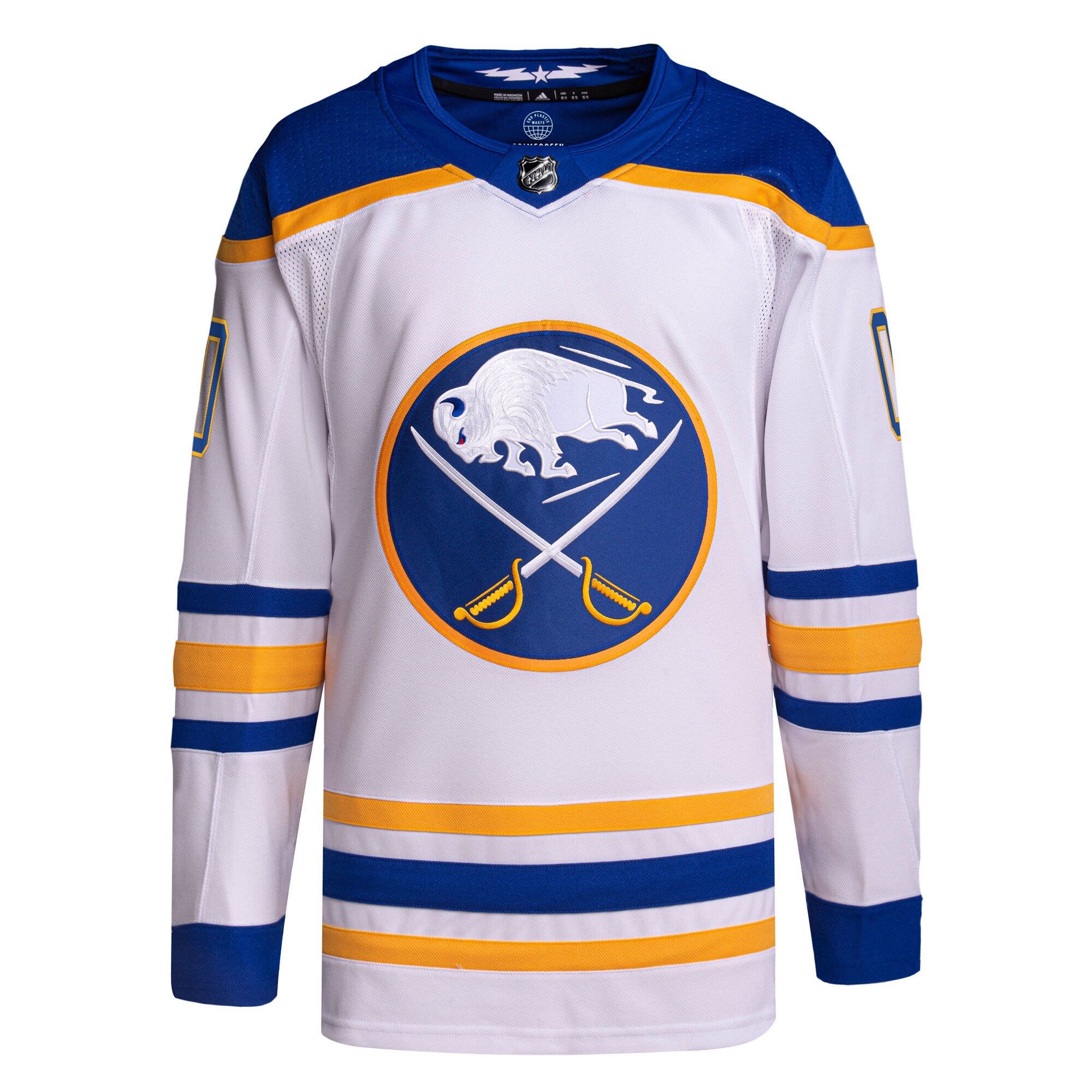 Buffalo Sabres Away Primegreen Authentic Custom Jersey - White cheap jerseys for sale - CheapJerseys.Shop