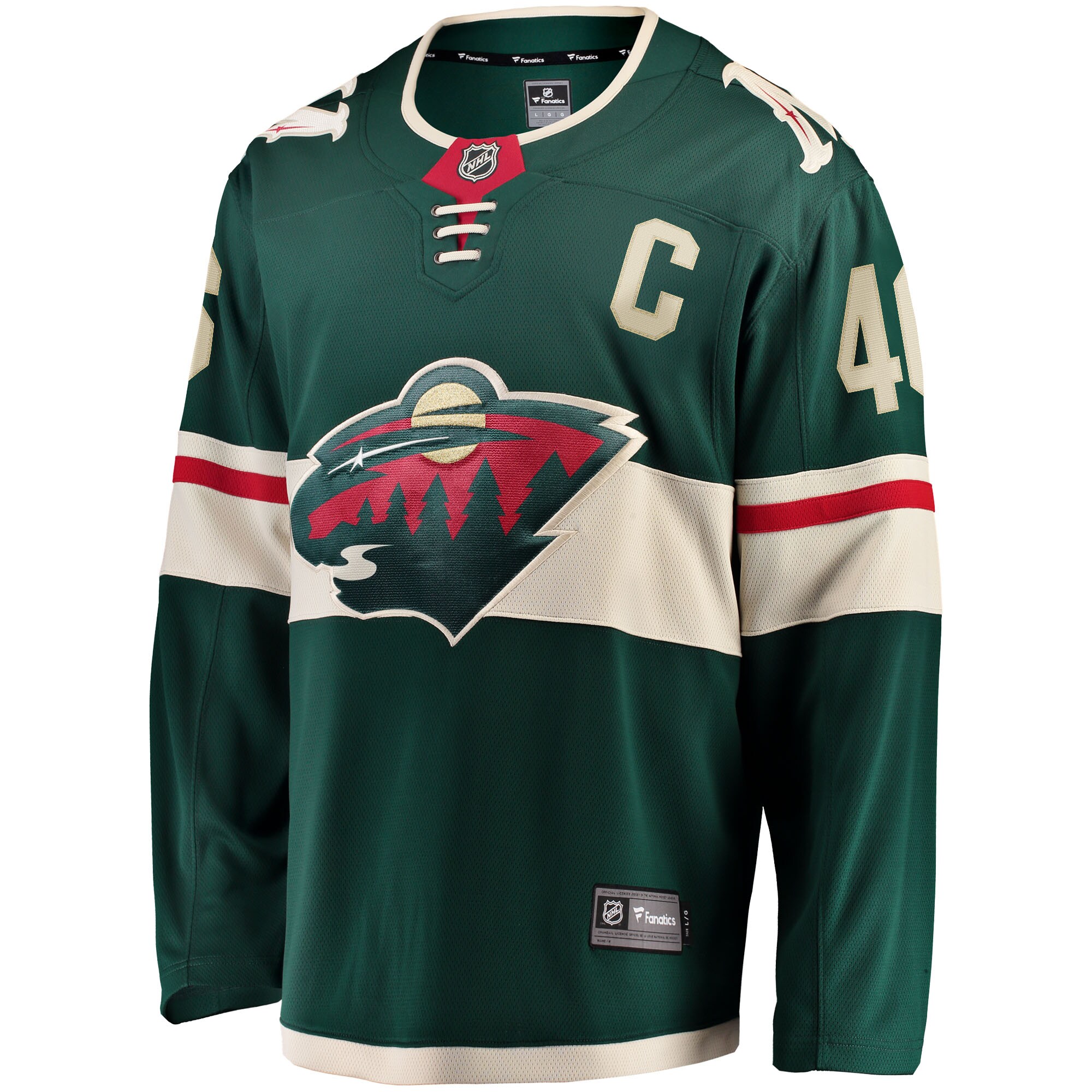 Jared Spurgeon Minnesota Wild Home Breakaway Player Jersey - Green cheap jerseys for sale - CheapJerseys.Shop