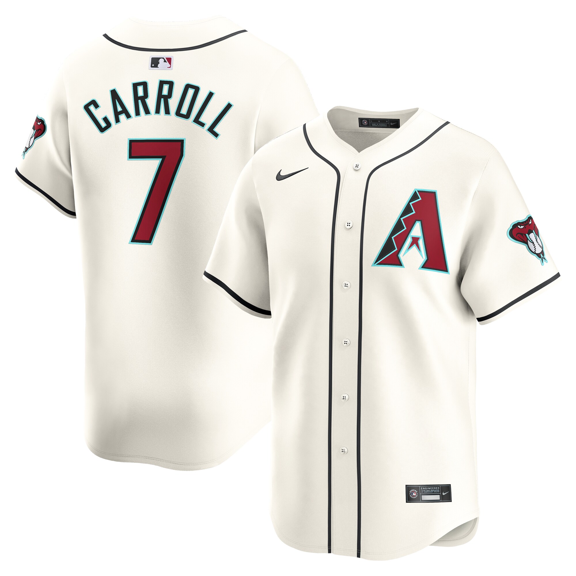 Corbin Carroll Arizona Diamondbacks Youth Home Limited Player Jersey - White cheap jerseys for sale - CheapJerseys.Shop