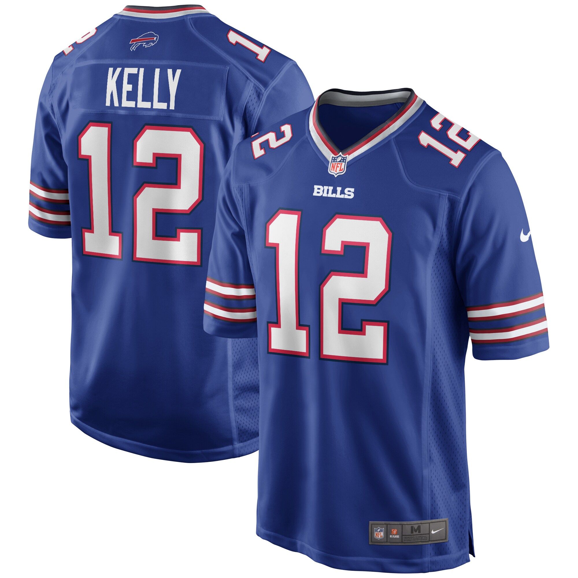 Jim Kelly Buffalo Bills Game Retired Player Jersey - Royal cheap jerseys for sale - CheapJerseys.Shop