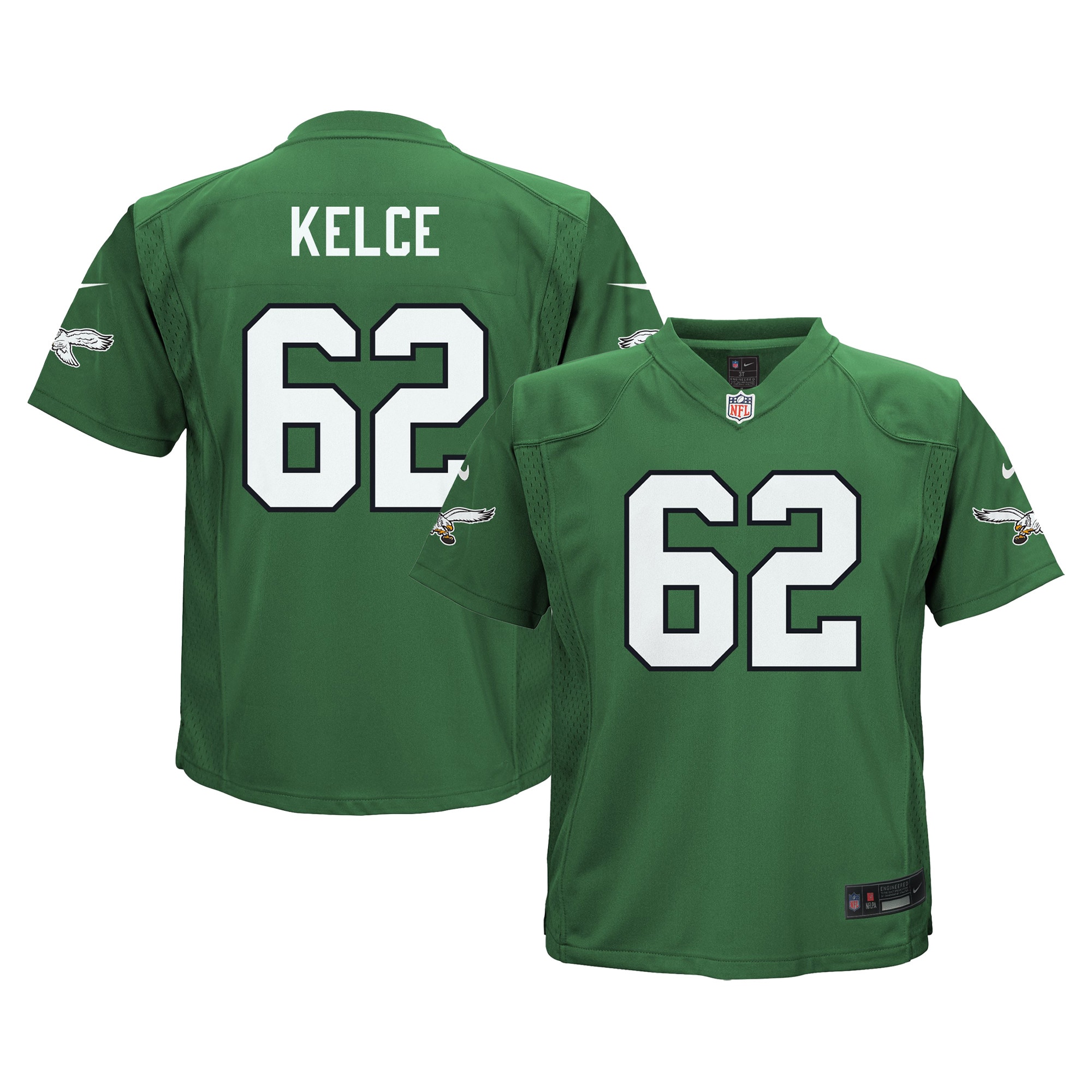 Jason Kelce Philadelphia Eagles Infant Alternate Game Jersey - Kelly Green cheap jerseys for sale - CheapJerseys.Shop