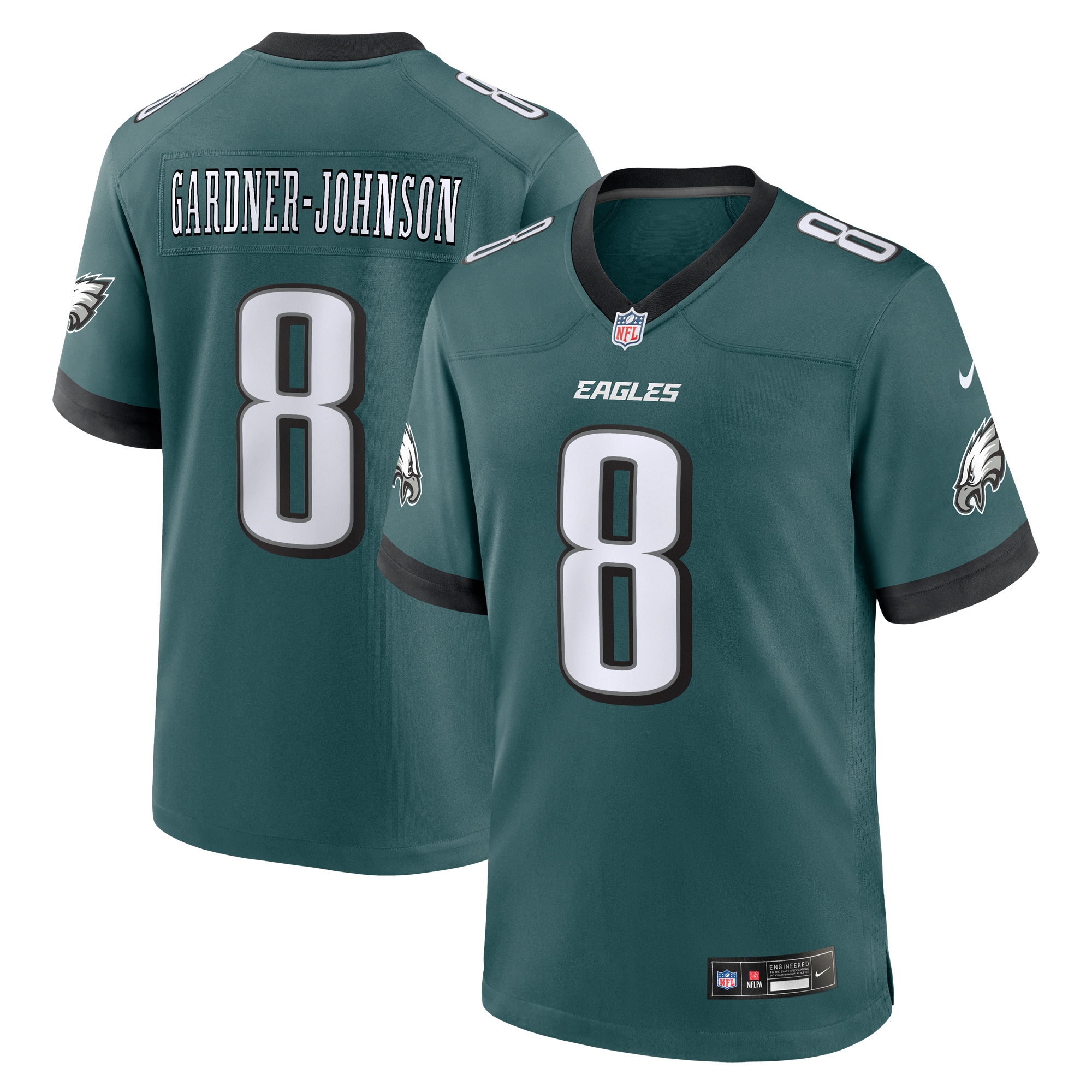 Chauncey Gardner-Johnson Philadelphia Eagles Game Jersey - Midnight Green cheap jerseys for sale - CheapJerseys.Shop