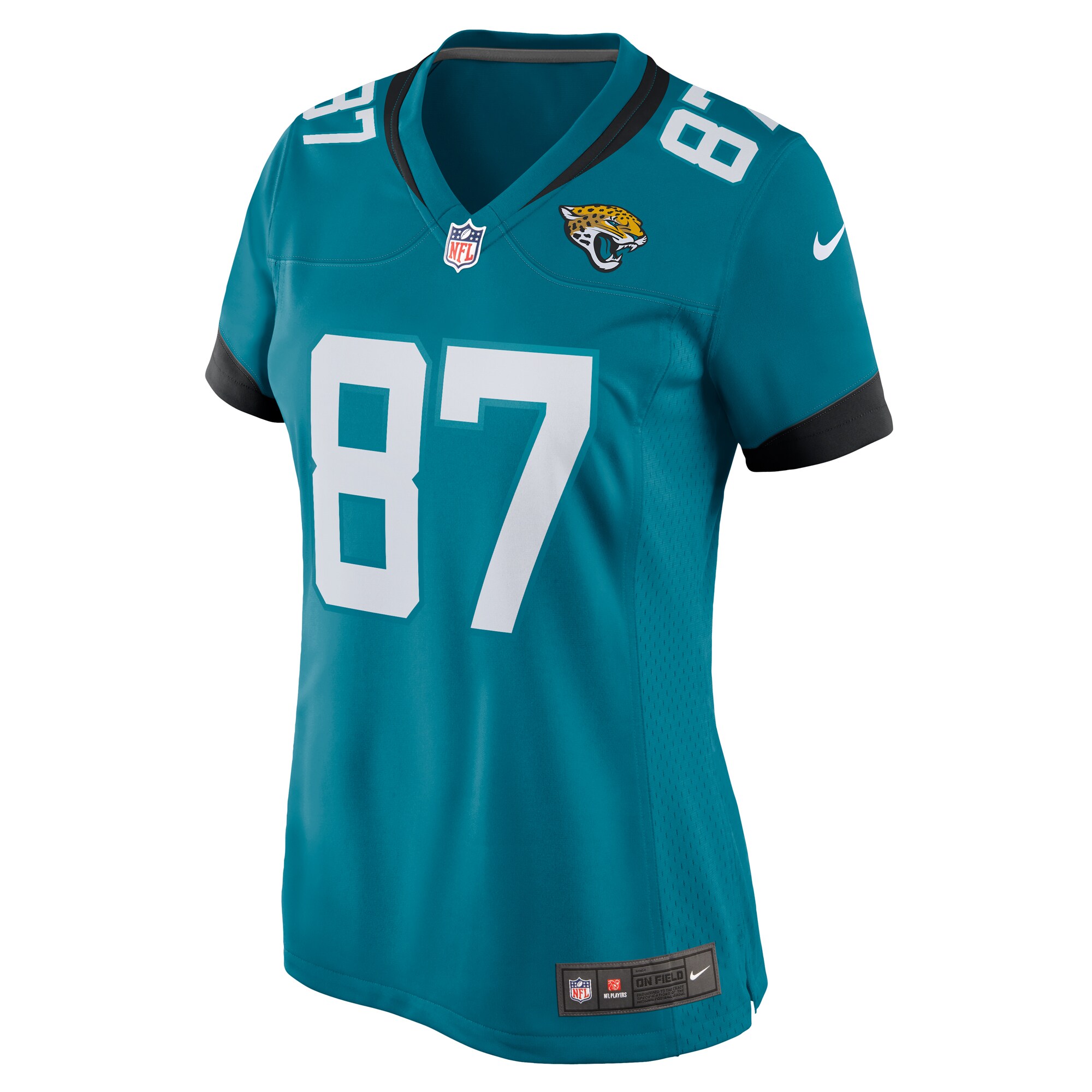 Josh Pederson Jacksonville Jaguars Women's Team Game Jersey - Teal cheap jerseys for sale - CheapJerseys.Shop