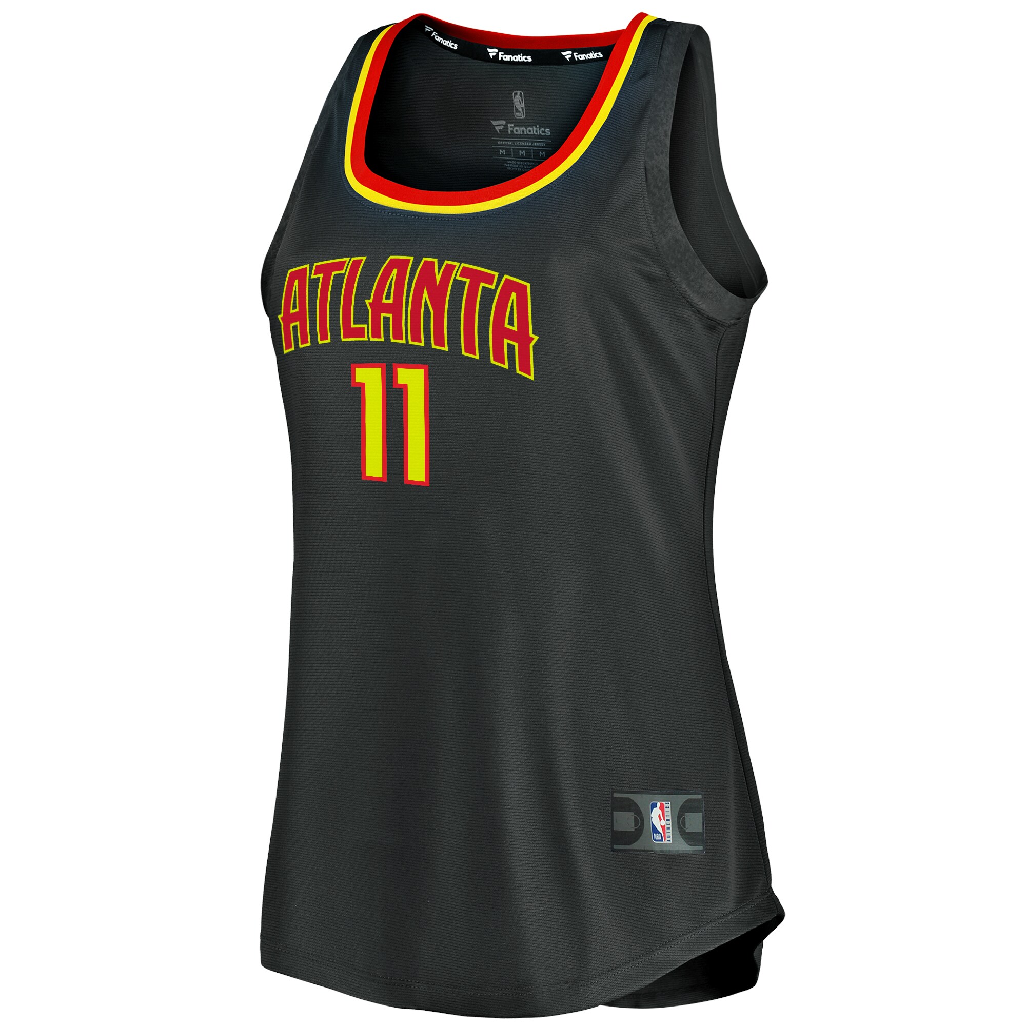 Trae Young Atlanta Hawks Fanatics Women's Fast Break Tank Jersey - Icon Edition - Black cheap jerseys for sale - CheapJerseys.Shop