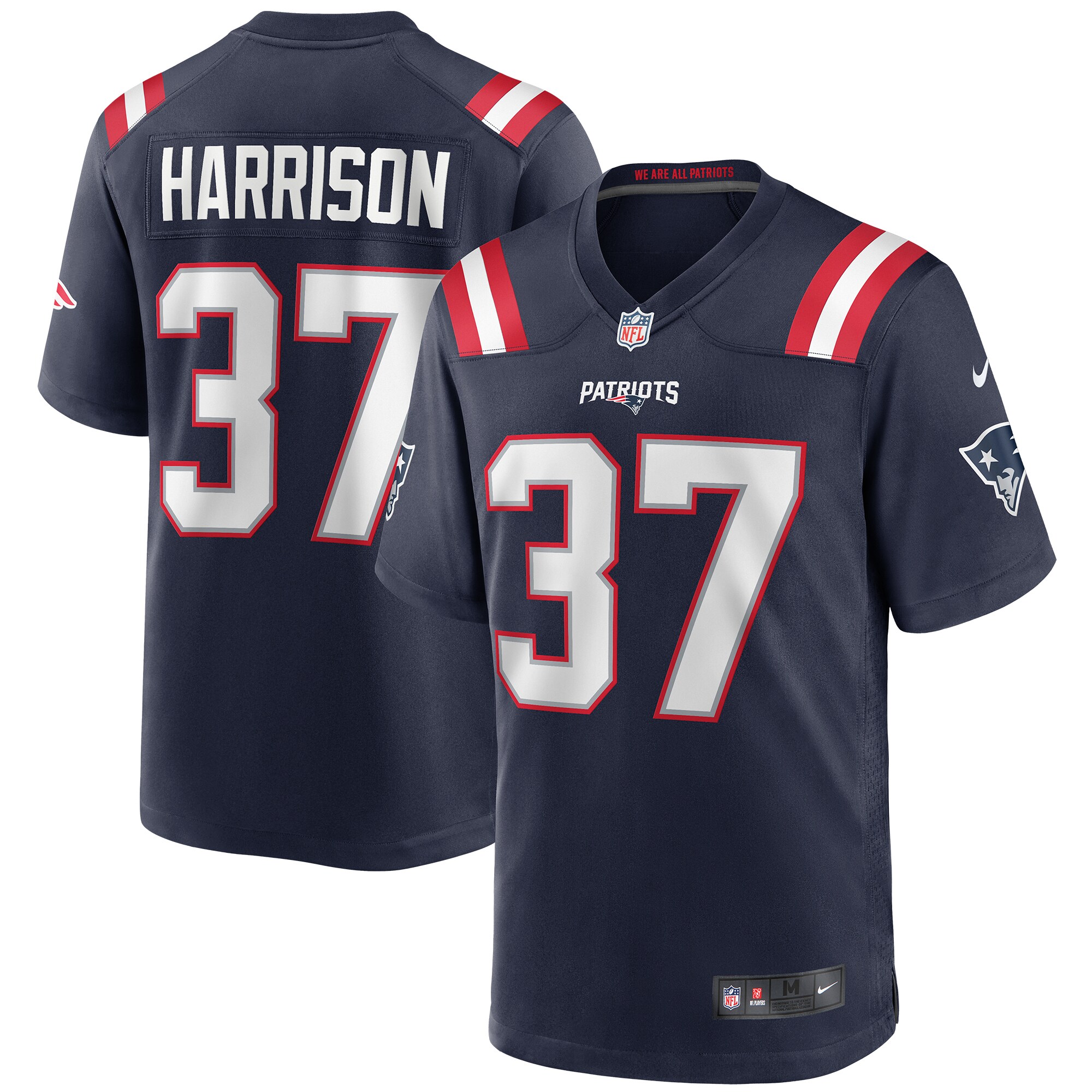 Rodney Harrison New England Patriots Game Retired Player Jersey - Navy cheap jerseys for sale - CheapJerseys.Shop