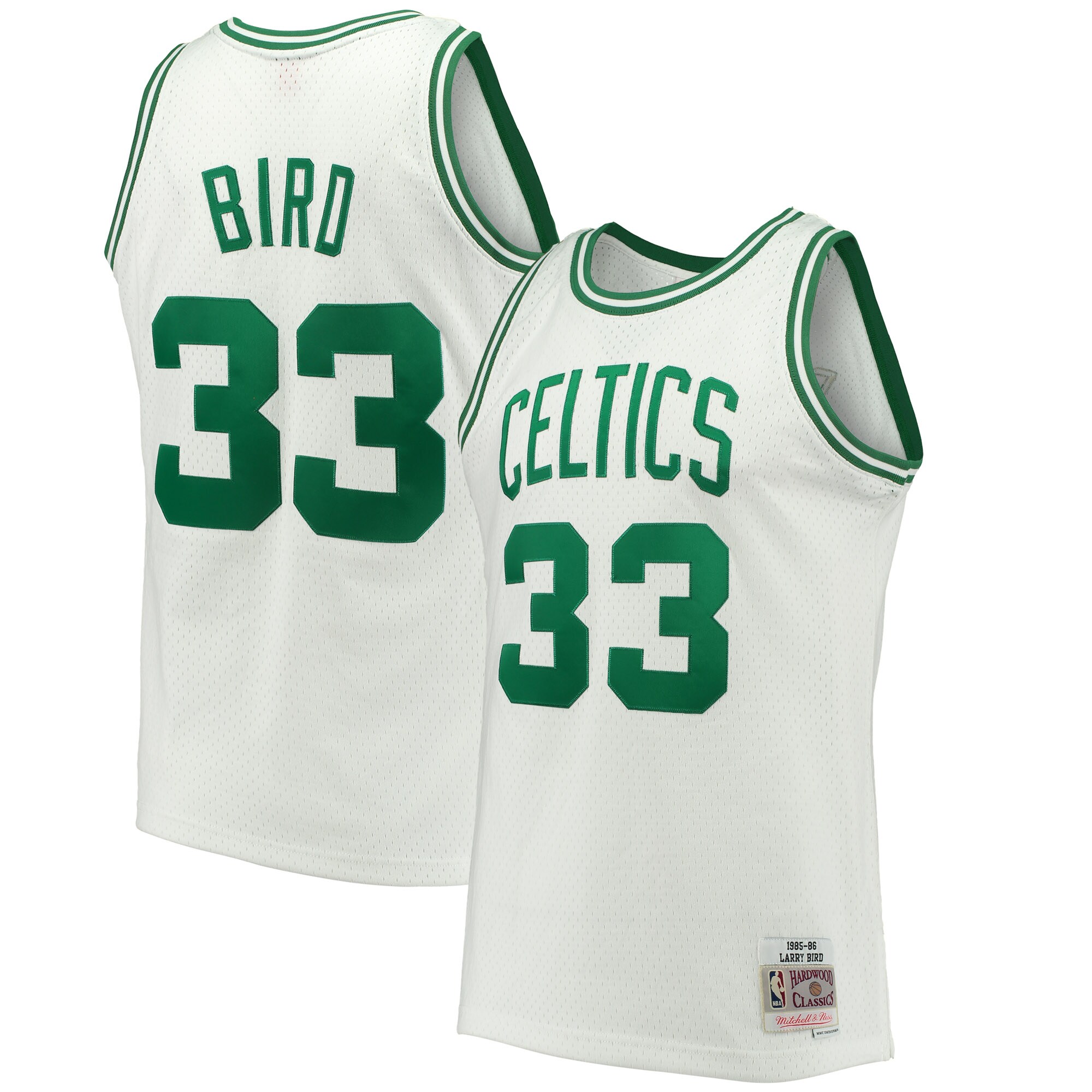 Larry Bird Boston Celtics Mitchell & Ness Hardwood Classics Swingman Jersey - White cheap jerseys for sale - CheapJerseys.Shop