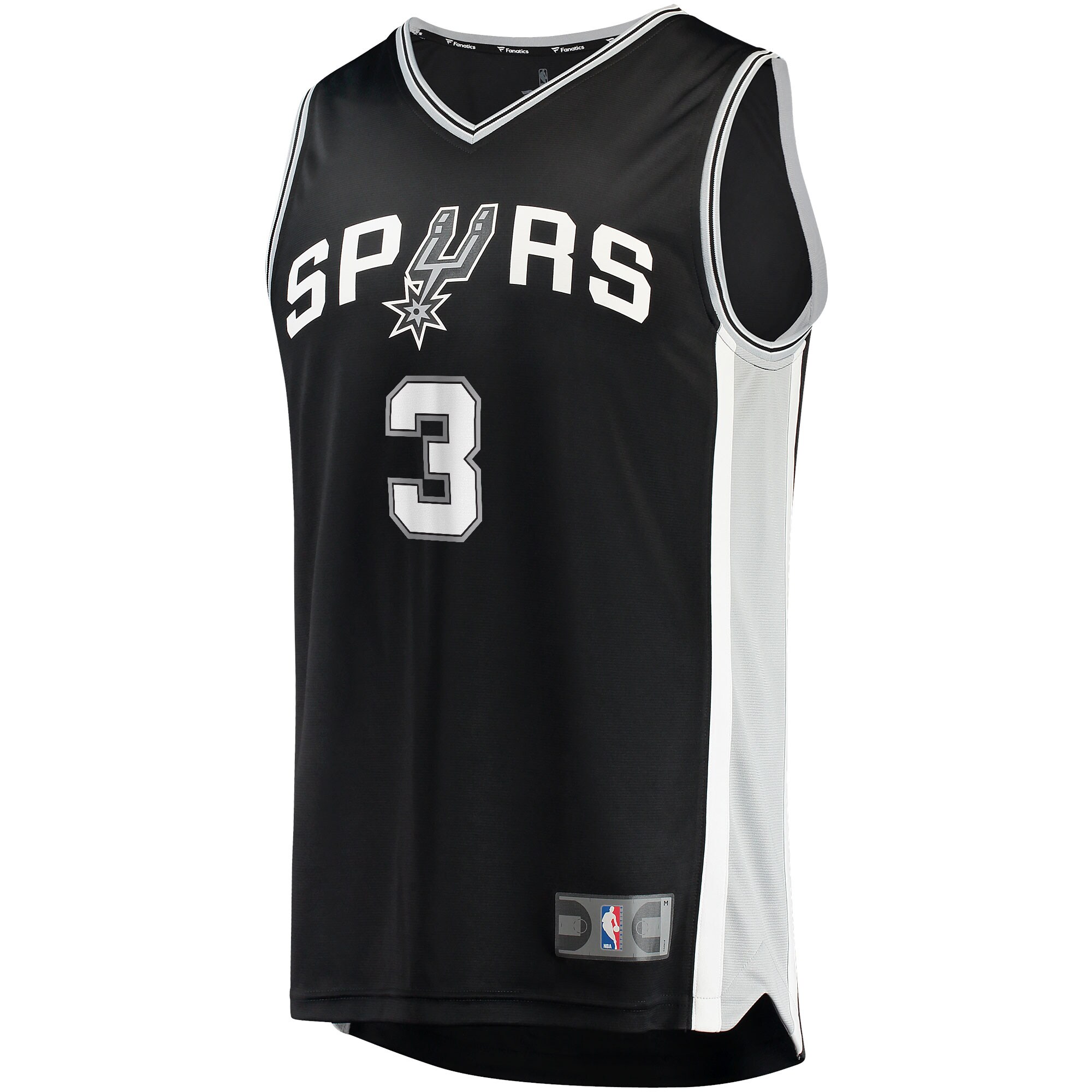 Keldon Johnson San Antonio Spurs Fanatics Fast Break Replica Jersey - Icon Edition - Black cheap jerseys for sale - CheapJerseys.Shop