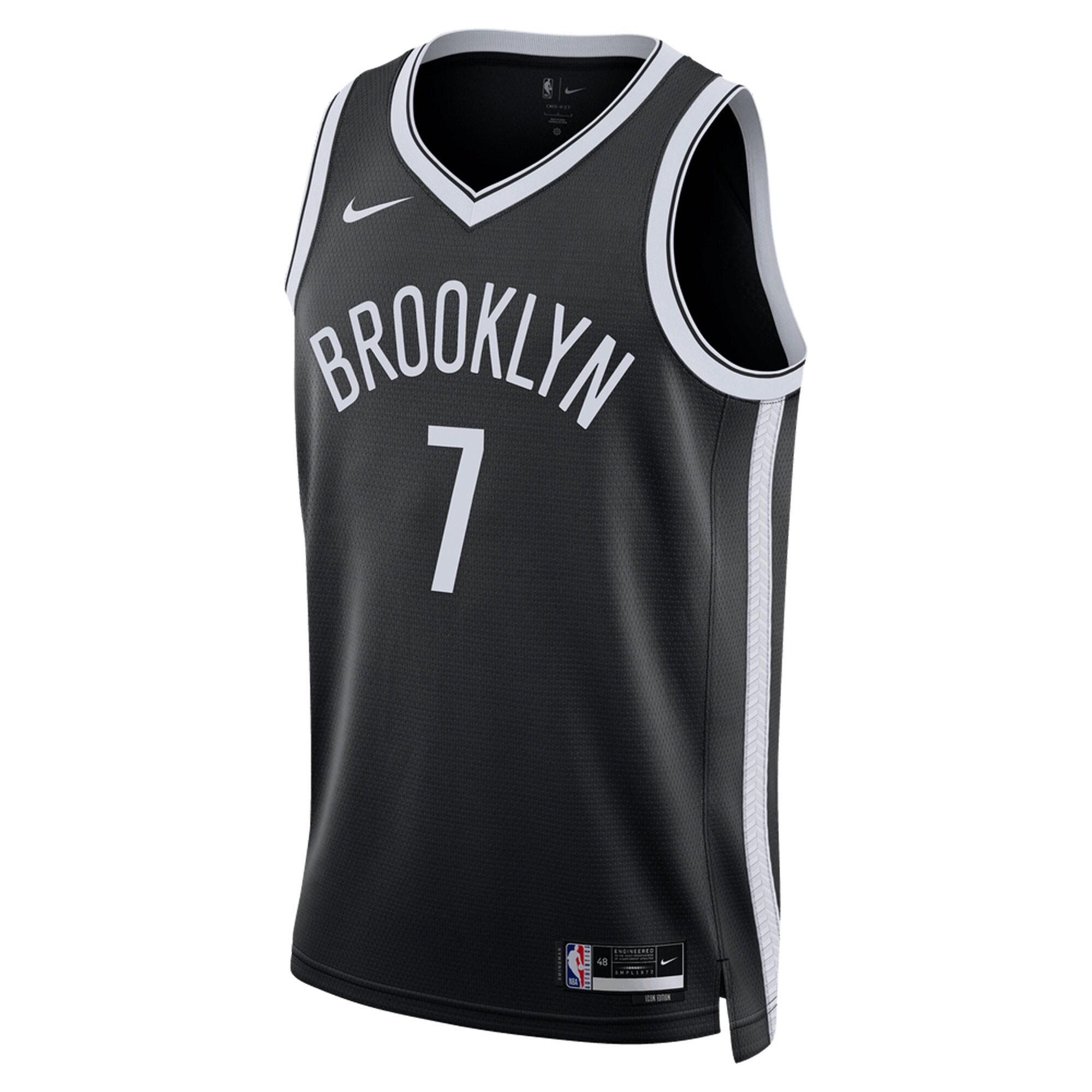 Kevin Durant Brooklyn Nets Unisex Swingman Jersey - Icon Edition - Black cheap jerseys for sale - CheapJerseys.Shop