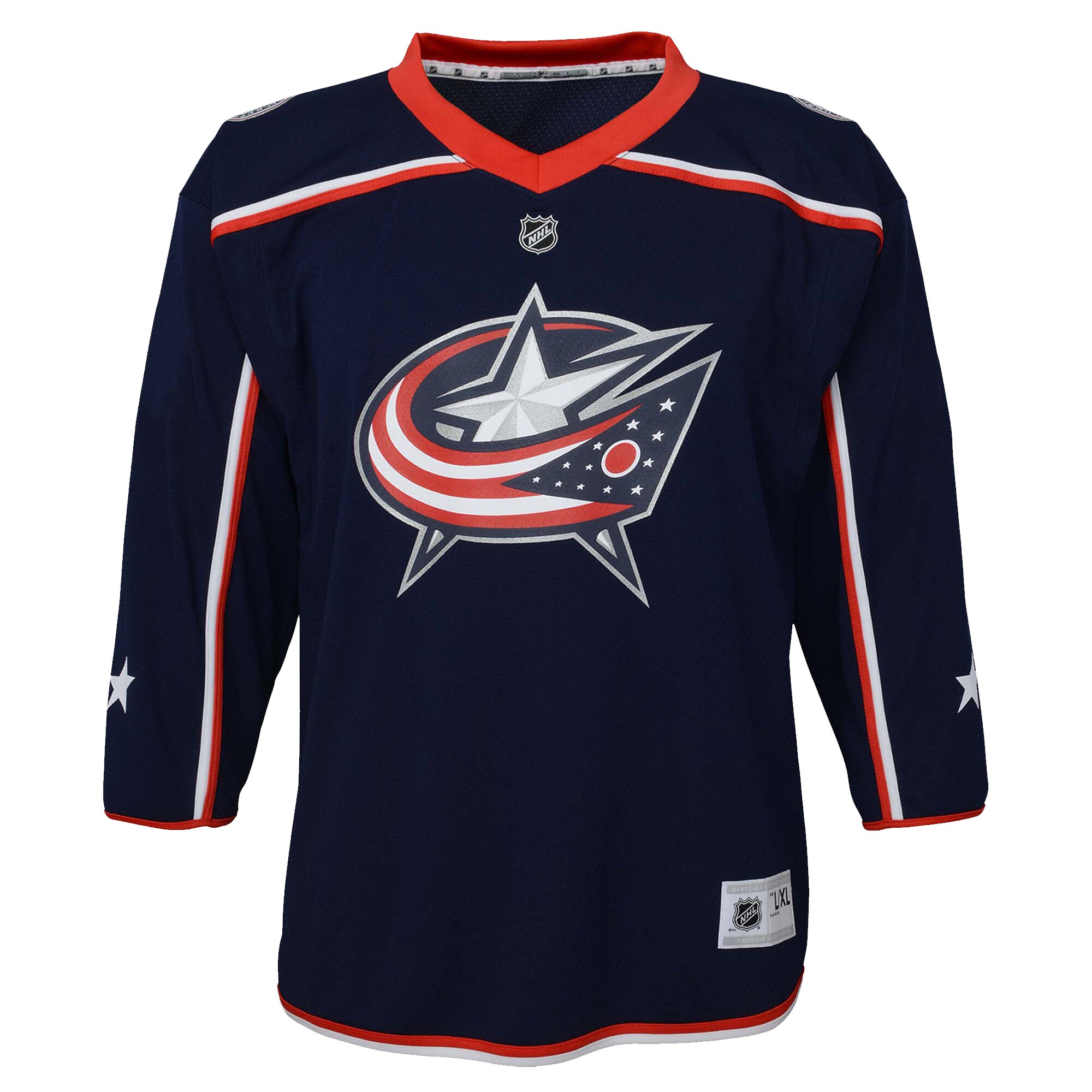 Columbus Blue Jackets Youth Home Replica Custom Jersey - Navy cheap jerseys for sale - CheapJerseys.Shop