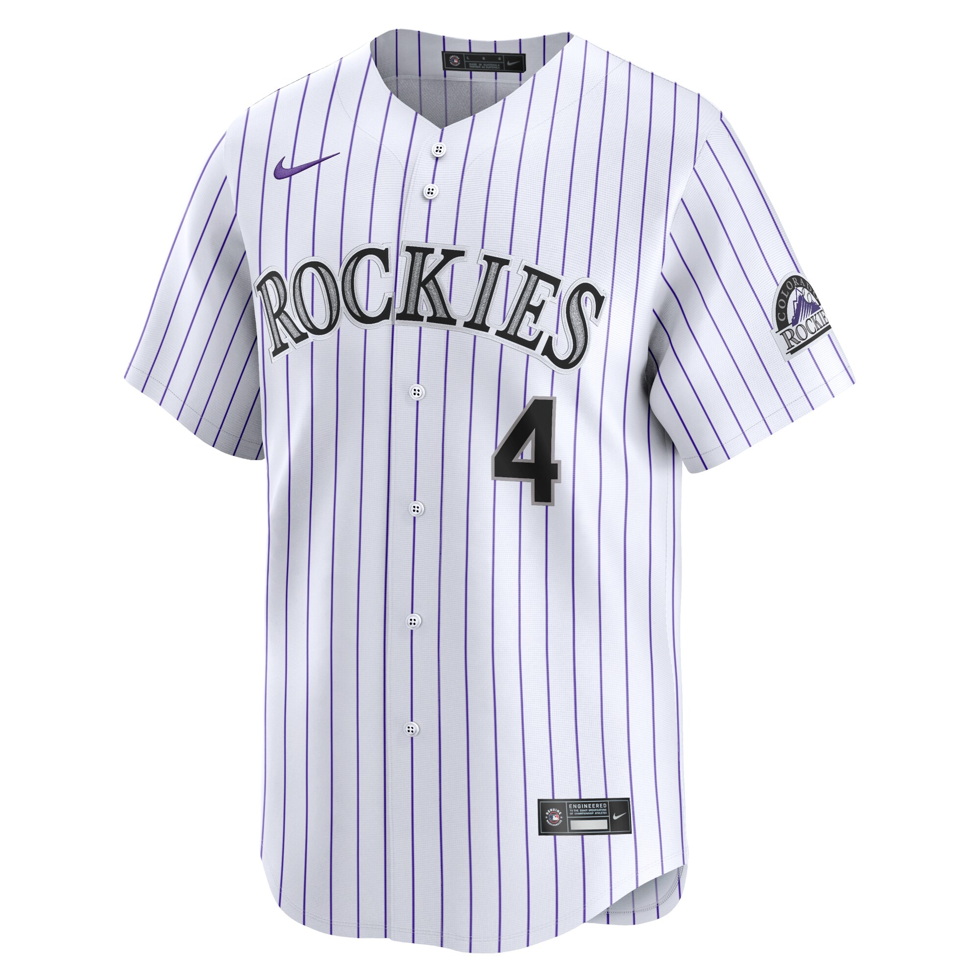 Michael Toglia Colorado Rockies Home Limited Player Jersey - White cheap jerseys for sale - CheapJerseys.Shop