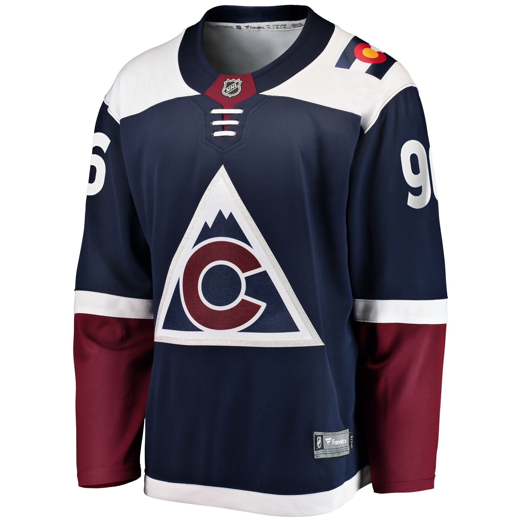 Mikko Rantanen Colorado Avalanche Fanatics Premier Breakaway Player Jersey - Navy cheap jerseys for sale - CheapJerseys.Shop