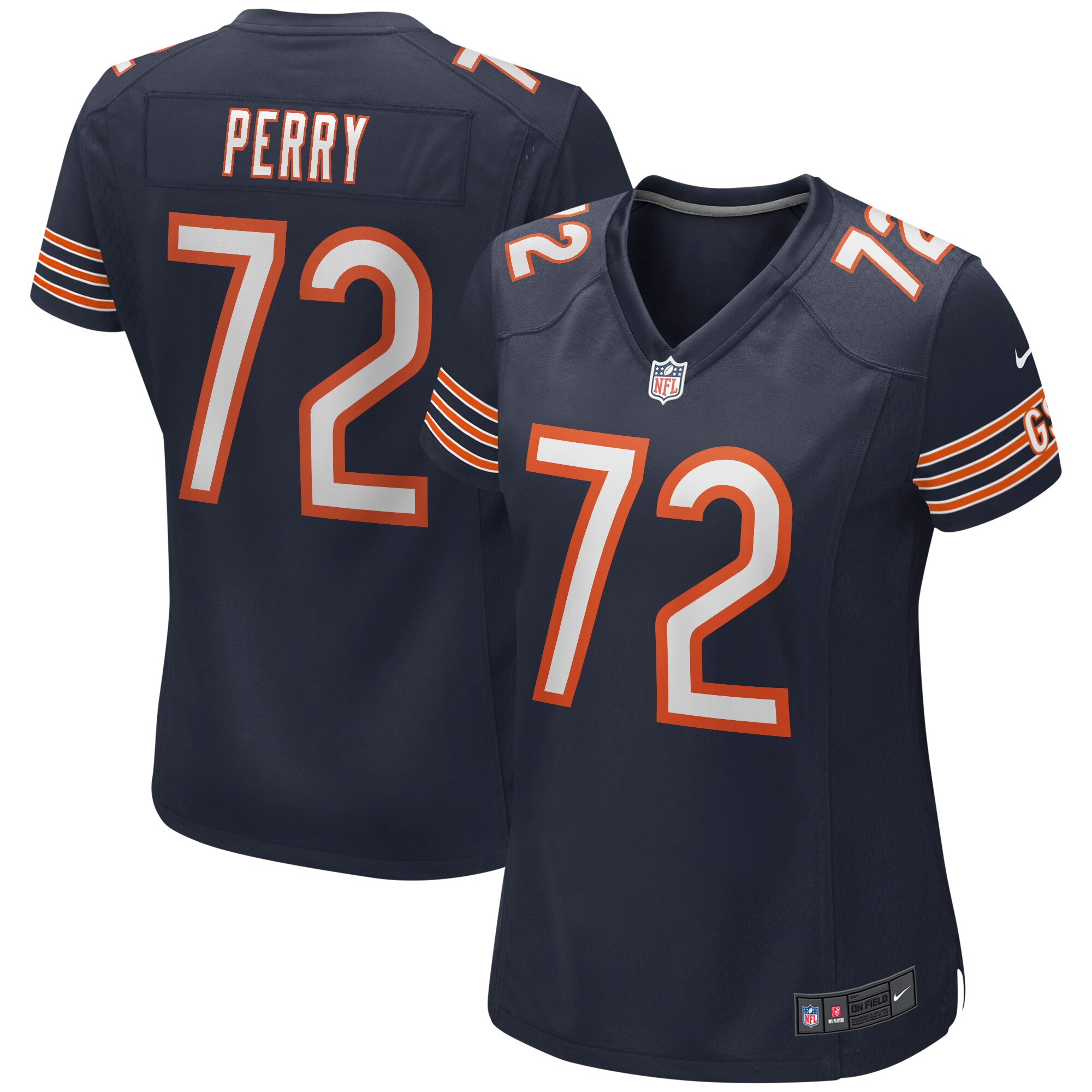 William Perry Chicago Bears Women's Game Retired Player Jersey - Navy cheap jerseys for sale - CheapJerseys.Shop