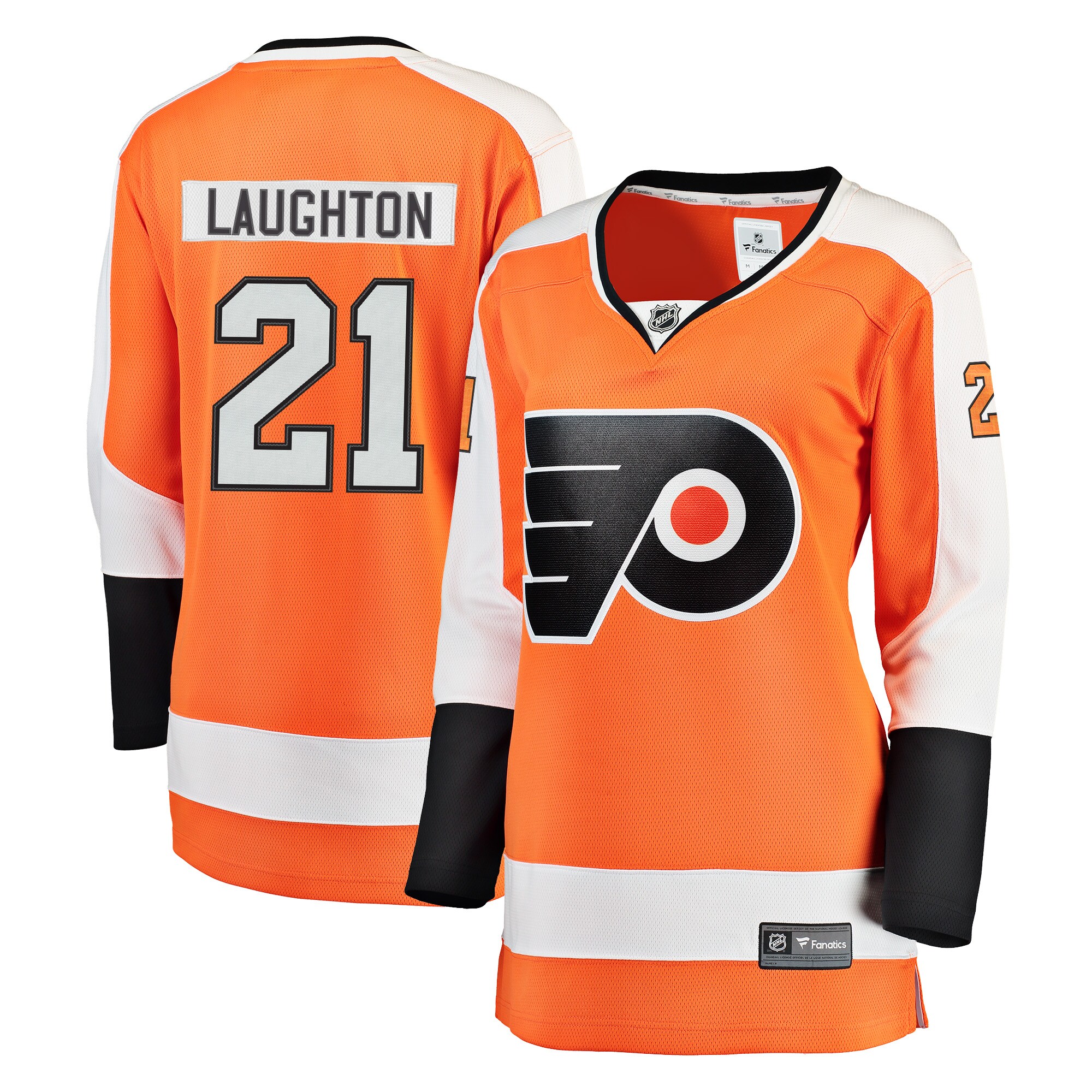 Scott Laughton Philadelphia Flyers Fanatics Women's Breakaway Player Jersey - Orange cheap jerseys for sale - CheapJerseys.Shop