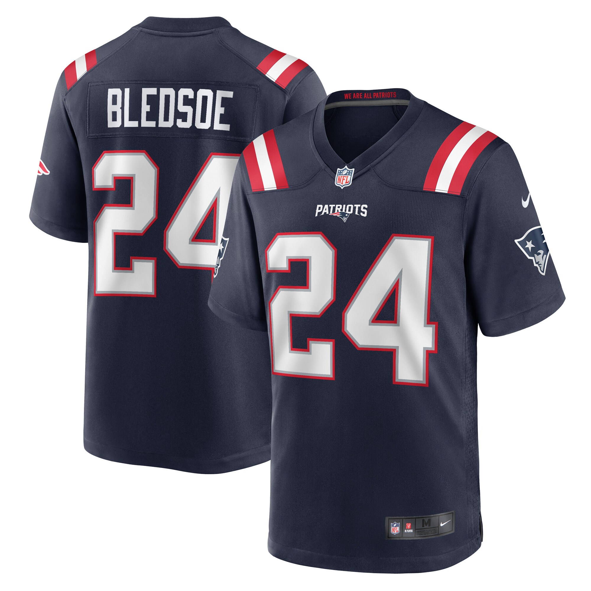 Joshuah Bledsoe New England Patriots Game Player Jersey - Navy cheap jerseys for sale - CheapJerseys.Shop