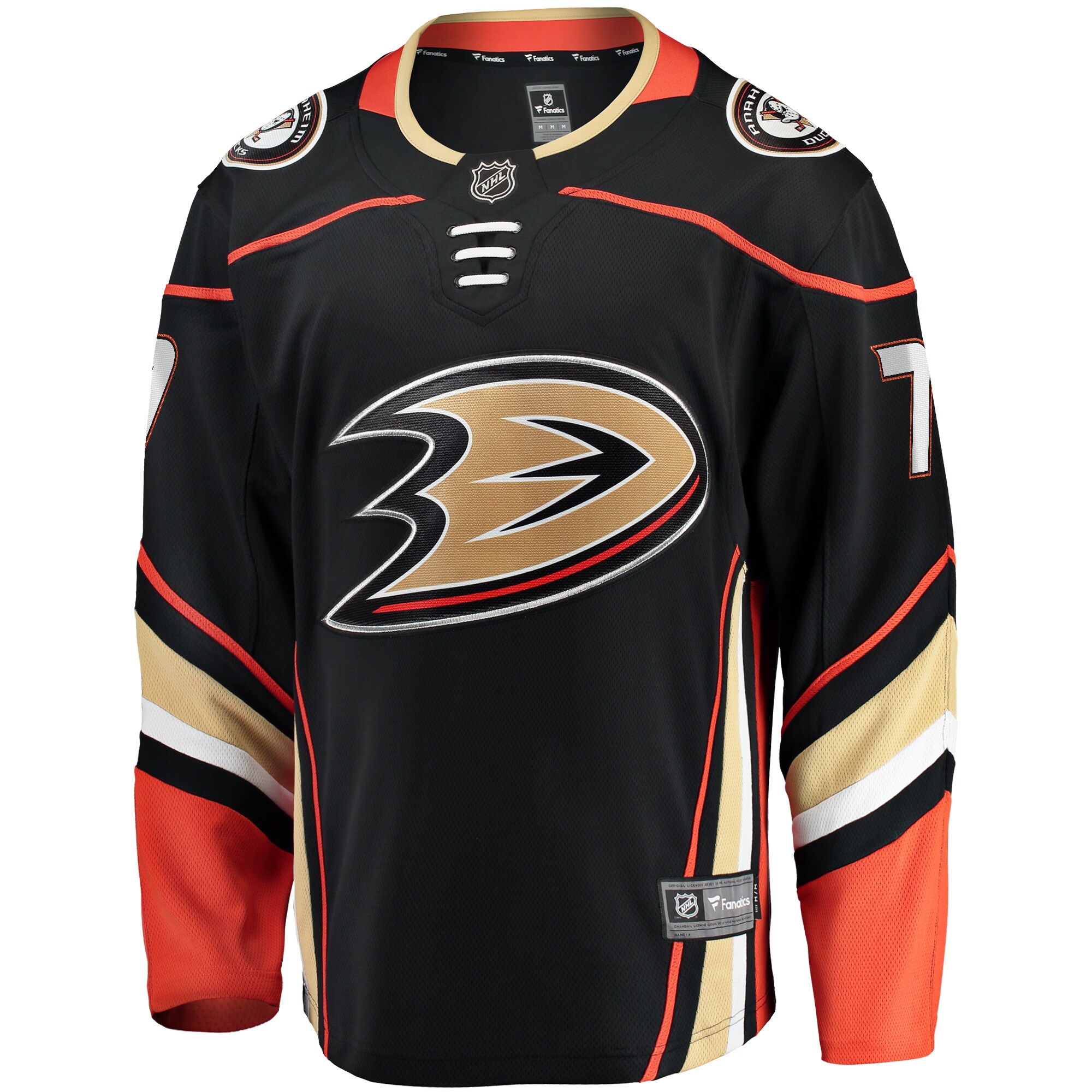 Radko Gudas Anaheim Ducks Fanatics Home Breakaway Jersey - Black cheap jerseys for sale - CheapJerseys.Shop