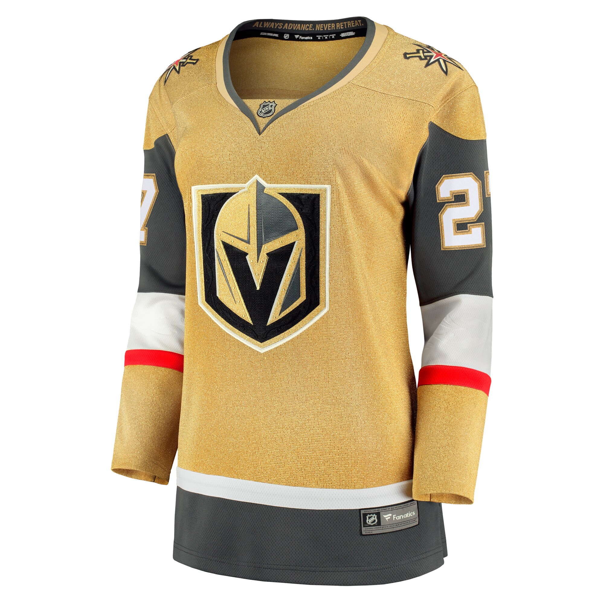 Shea Theodore Vegas Golden Knights Women's Fanatics Home Breakaway Jersey - Gold cheap jerseys for sale - CheapJerseys.Shop
