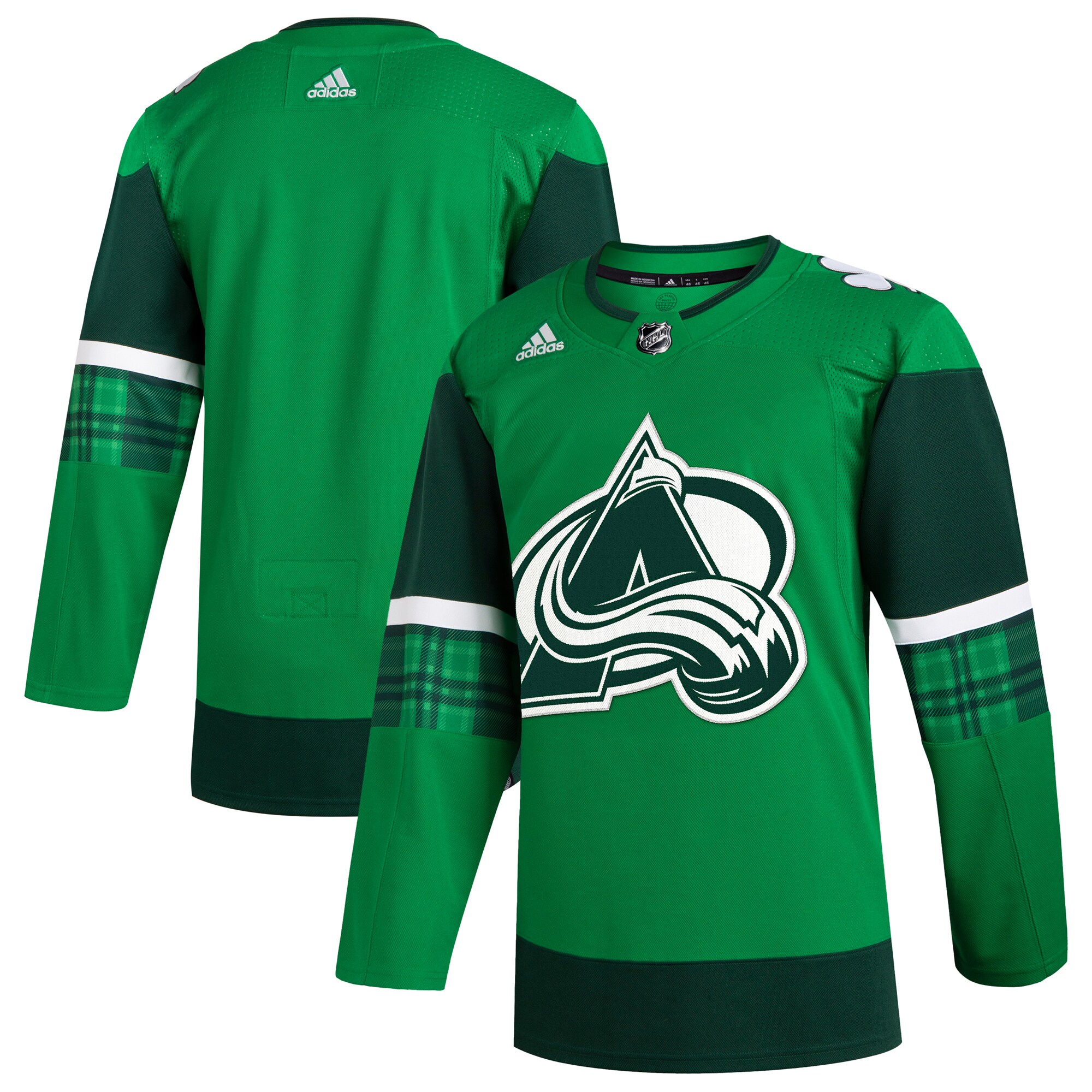 Colorado Avalanche 2023 St. Patrick's Day Primegreen Authentic Jersey - Kelly Green cheap jerseys for sale - CheapJerseys.Shop
