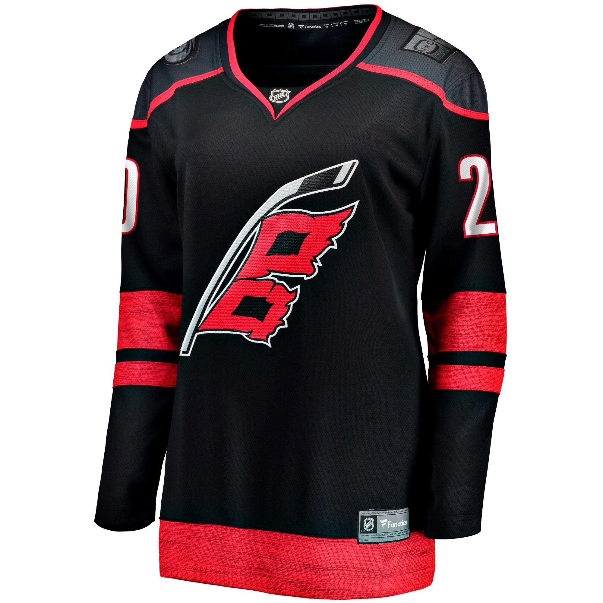 Sebastian Aho Carolina Hurricanes Fanatics Women's Home Breakaway Player Jersey - Black cheap jerseys for sale - CheapJerseys.Shop