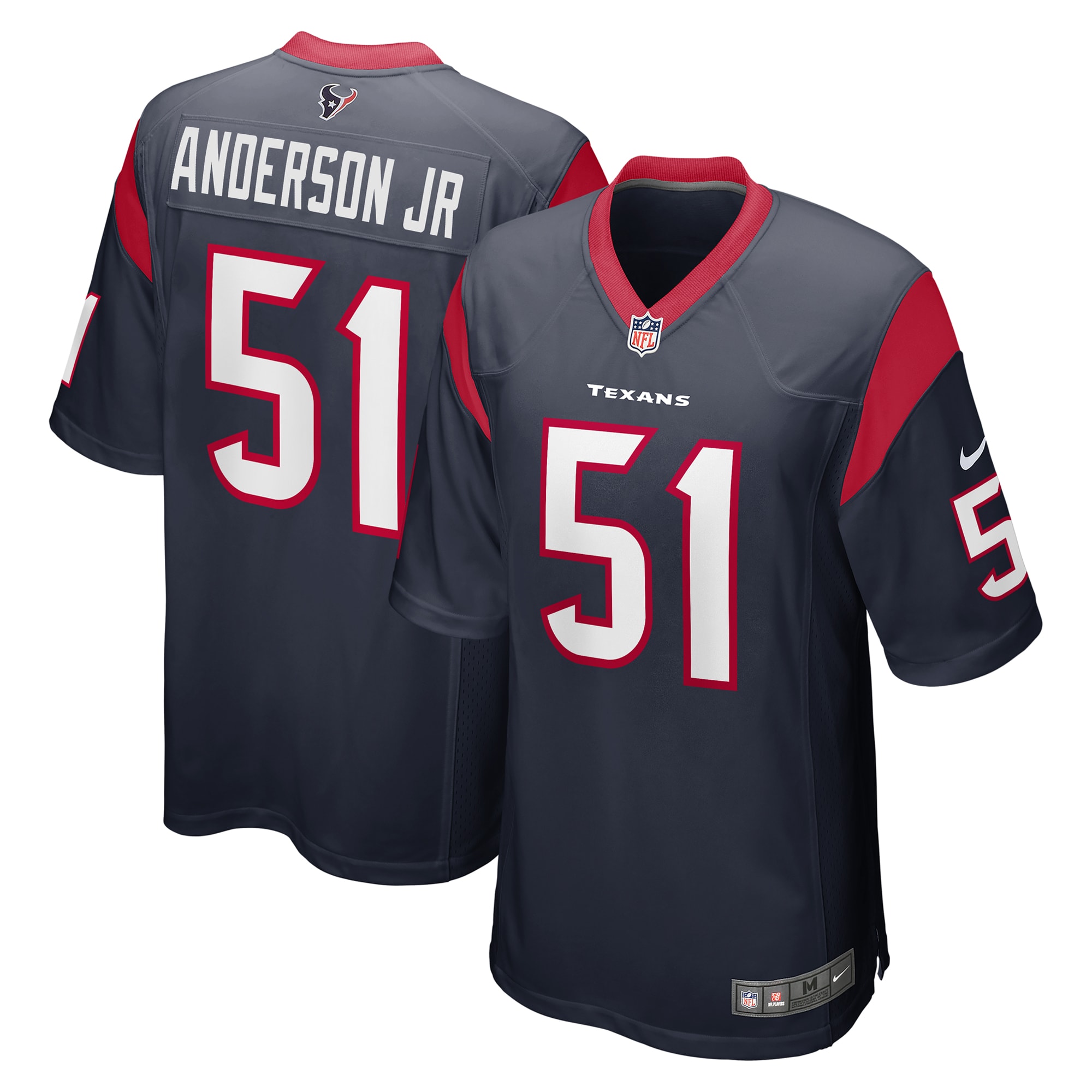 Will Anderson Jr. Houston Texans 2023 Draft First Round Pick Game Jersey - Navy cheap jerseys for sale - CheapJerseys.Shop