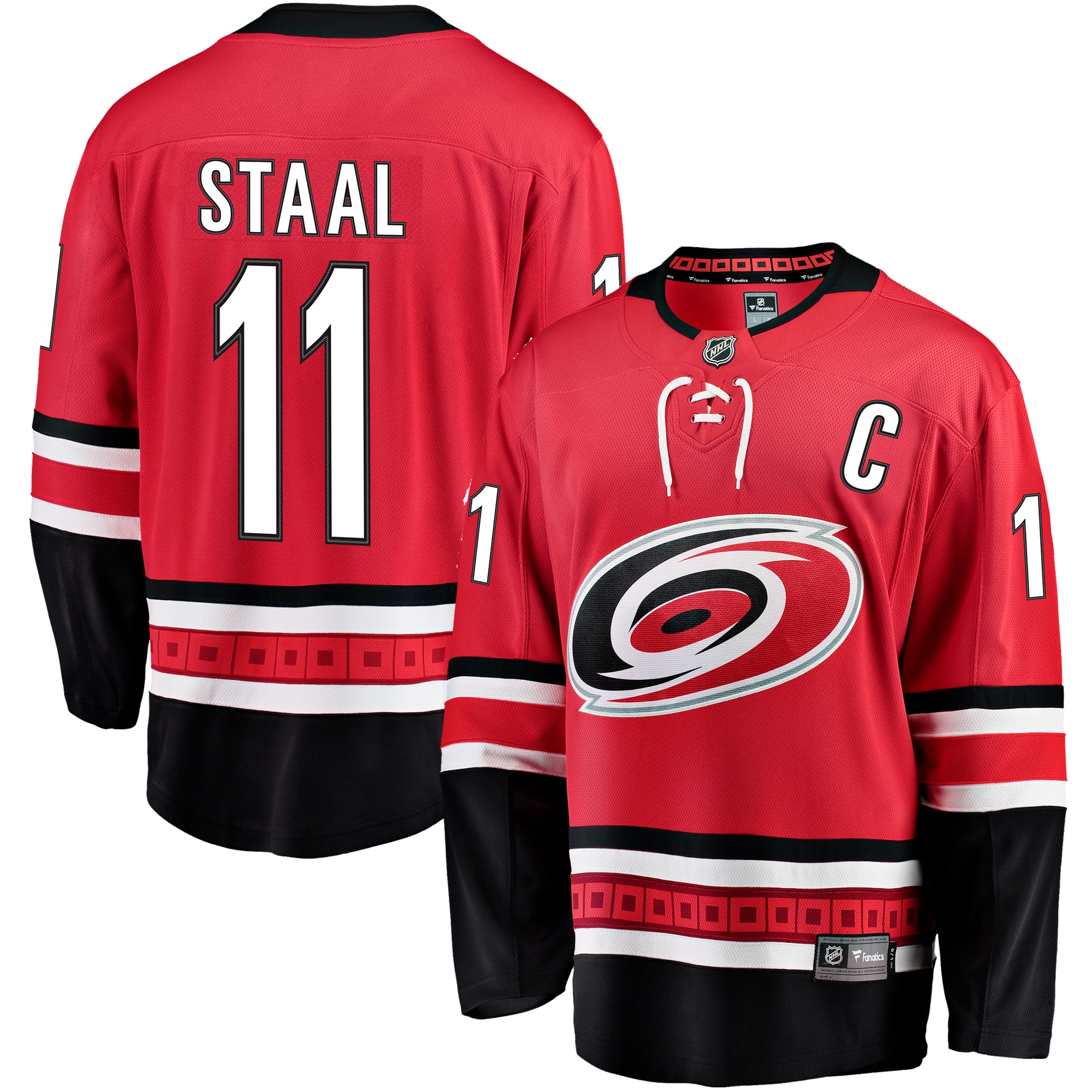 Jordan Staal Carolina Hurricanes Fanatics Alternate Breakaway Jersey - Red cheap jerseys for sale - CheapJerseys.Shop