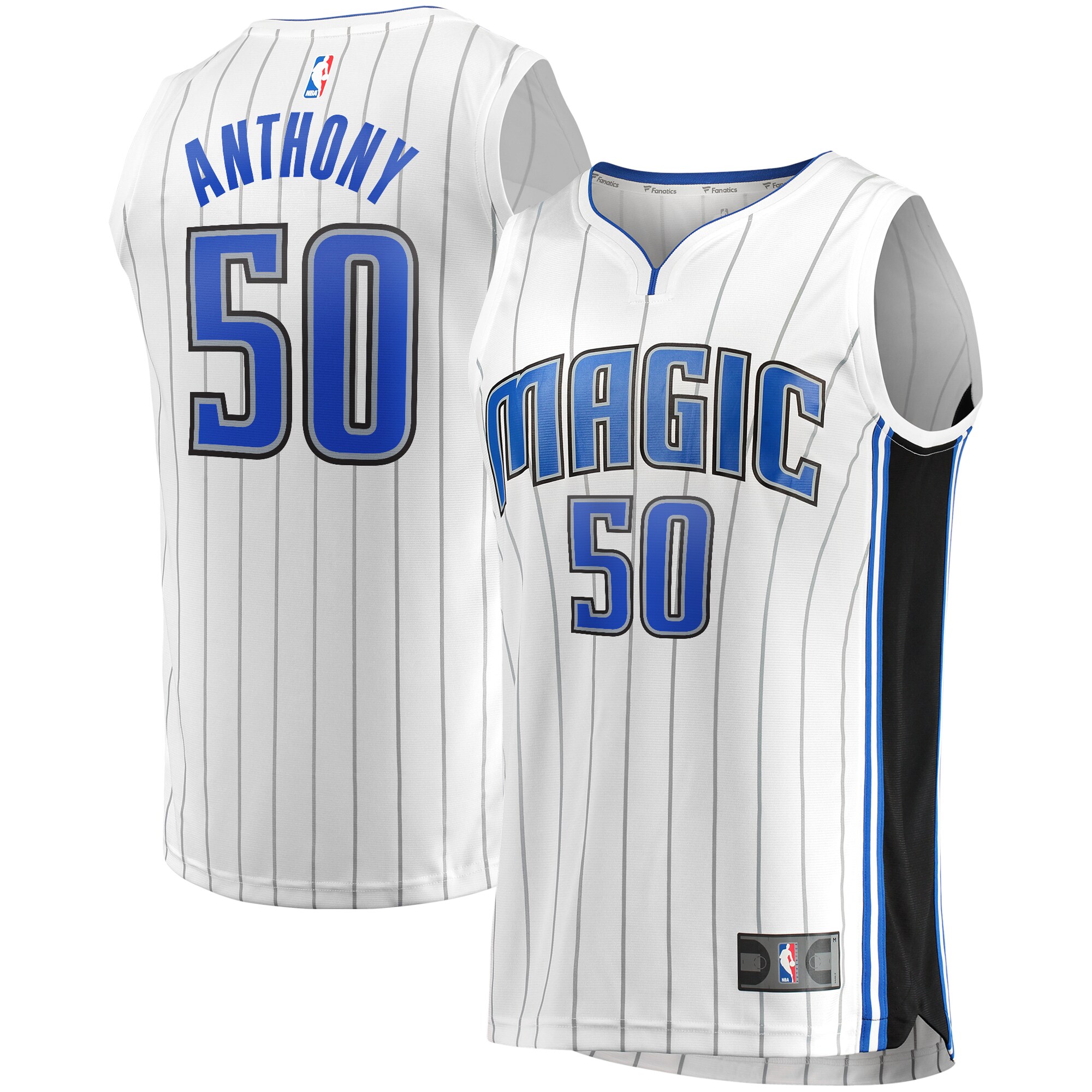 Cole Anthony Orlando Magic Fanatics Fast Break Replica Jersey - Association Edition - White cheap jerseys for sale - CheapJerseys.Shop