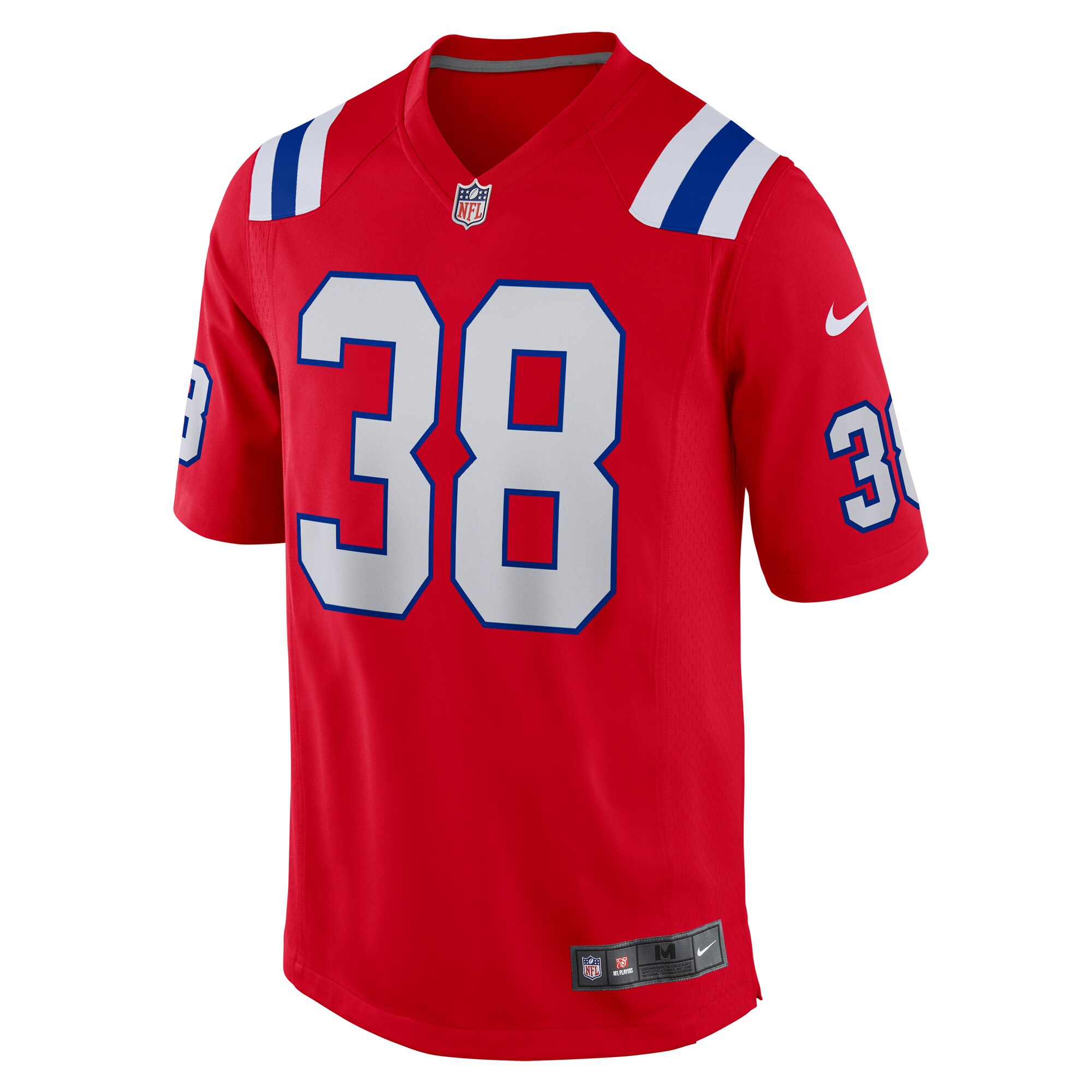 Rhamondre Stevenson New England Patriots Alternate Game Player Jersey - Red cheap jerseys for sale - CheapJerseys.Shop