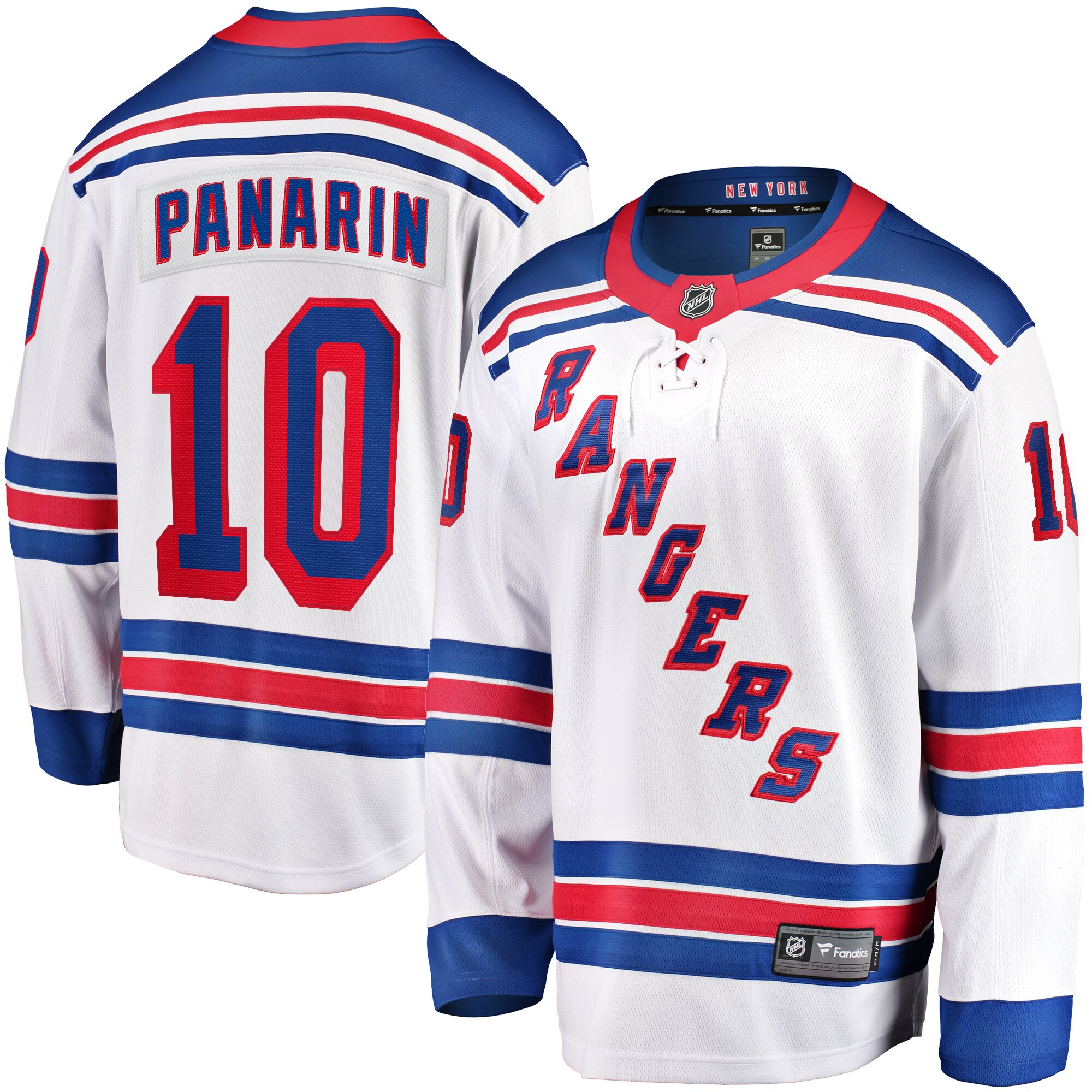 Artemi Panarin New York Rangers Fanatics Away Premier Breakaway Player Jersey - White cheap jerseys for sale - CheapJerseys.Shop