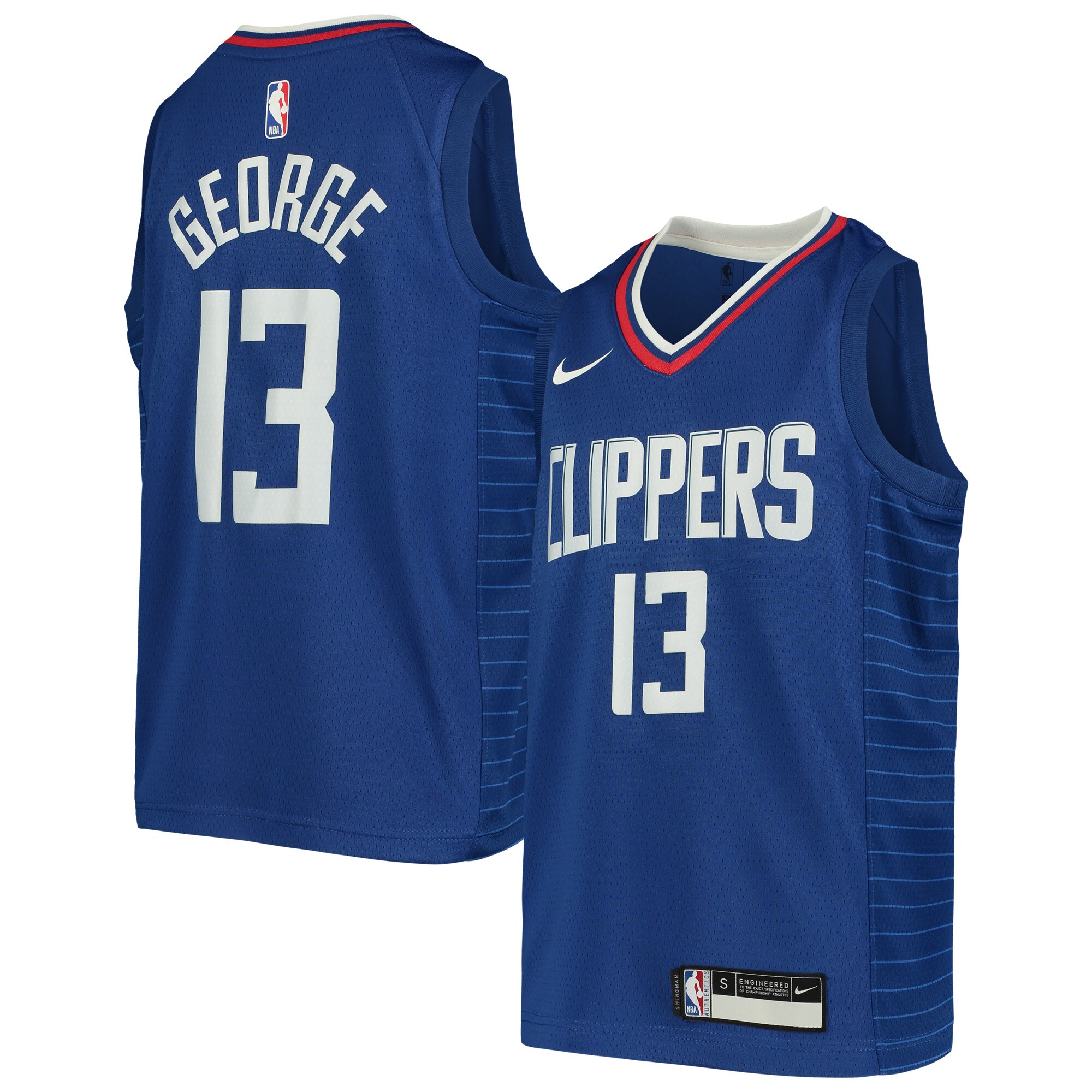 Paul George LA Clippers Youth Swingman Jersey - Icon Edition - Royal cheap jerseys for sale - CheapJerseys.Shop