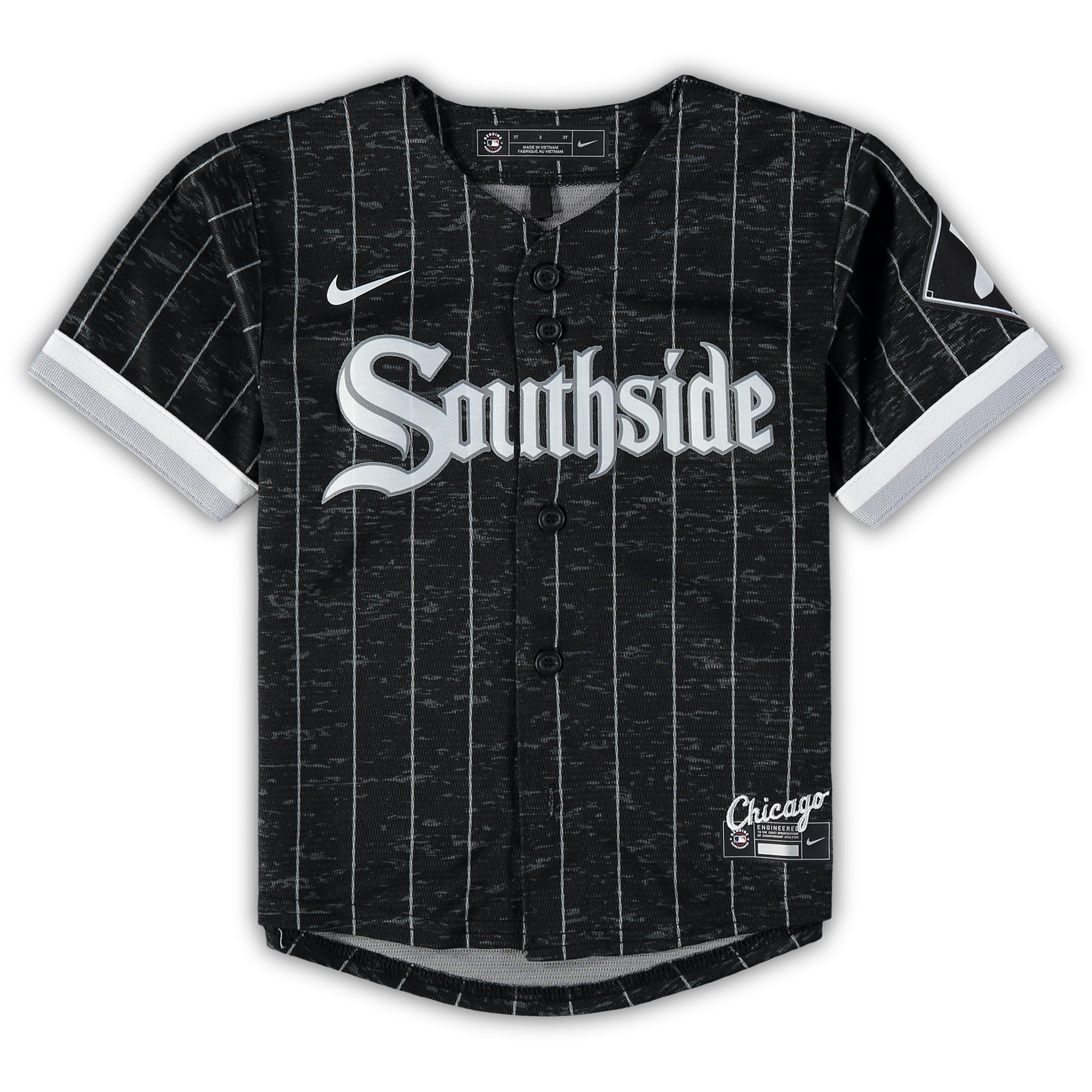 Tim Anderson Chicago White Sox Toddler City Connect Replica Player Jersey - Black cheap jerseys for sale - CheapJerseys.Shop