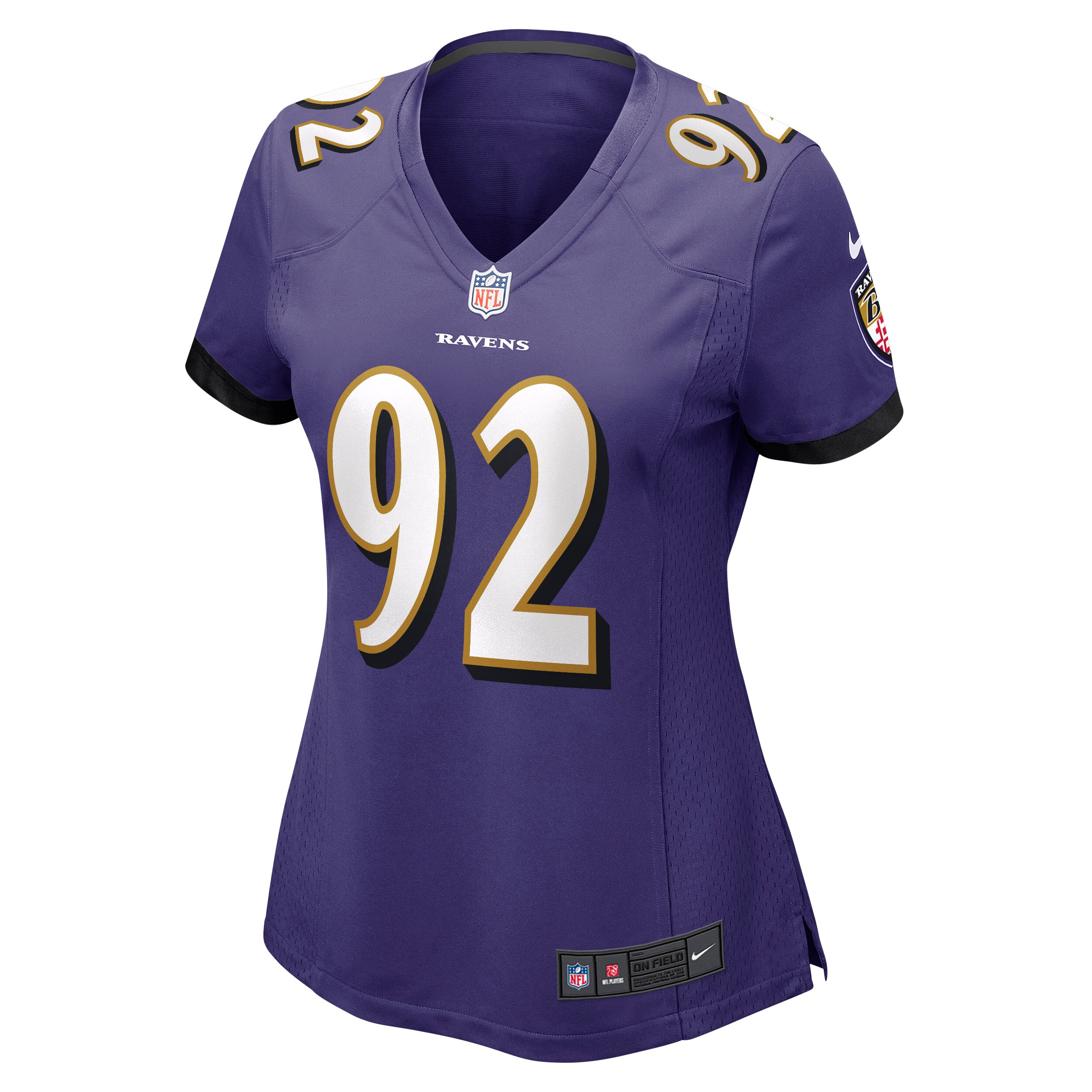Justin Madubuike Baltimore Ravens Women's Game Jersey - Purple cheap jerseys for sale - CheapJerseys.Shop