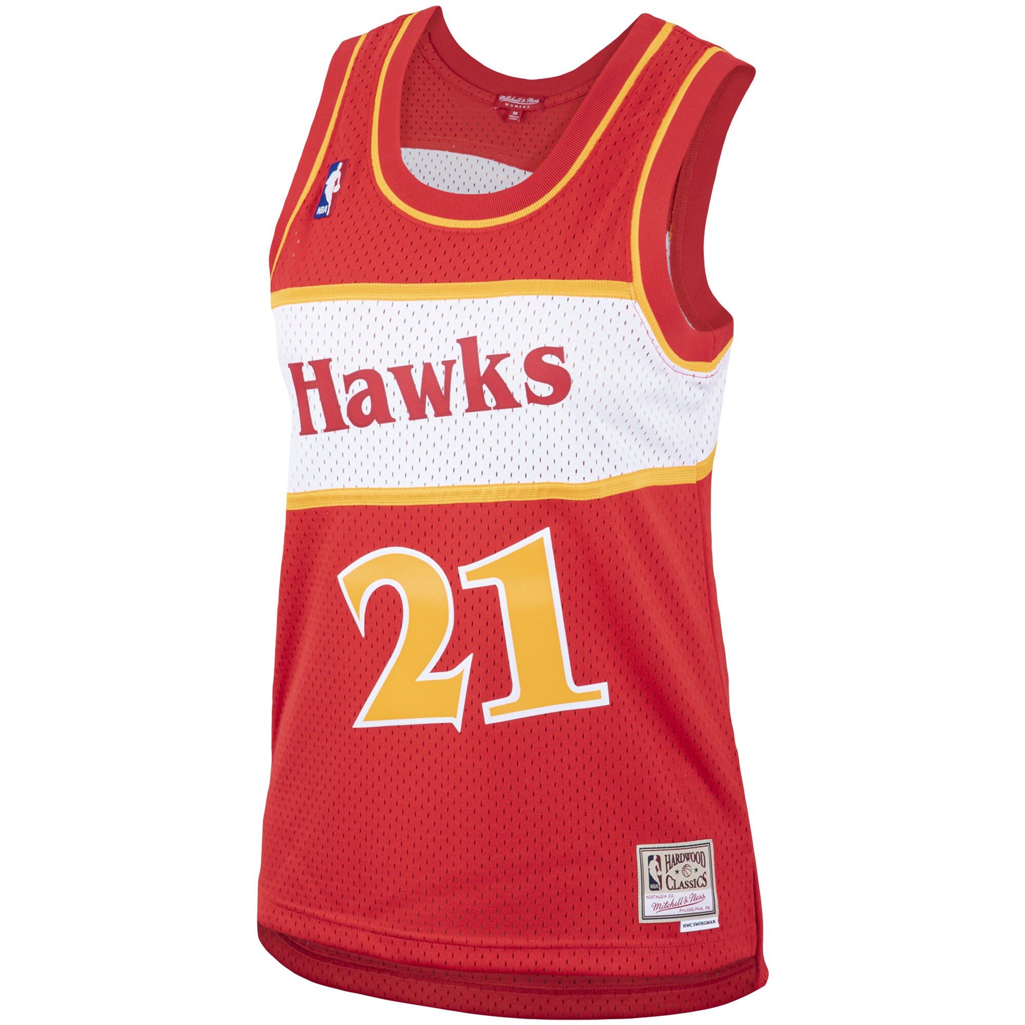 Dominique Wilkins Atlanta Hawks Mitchell & Ness Women's Hardwood Classics Swingman Jersey - Red cheap jerseys for sale - CheapJerseys.Shop