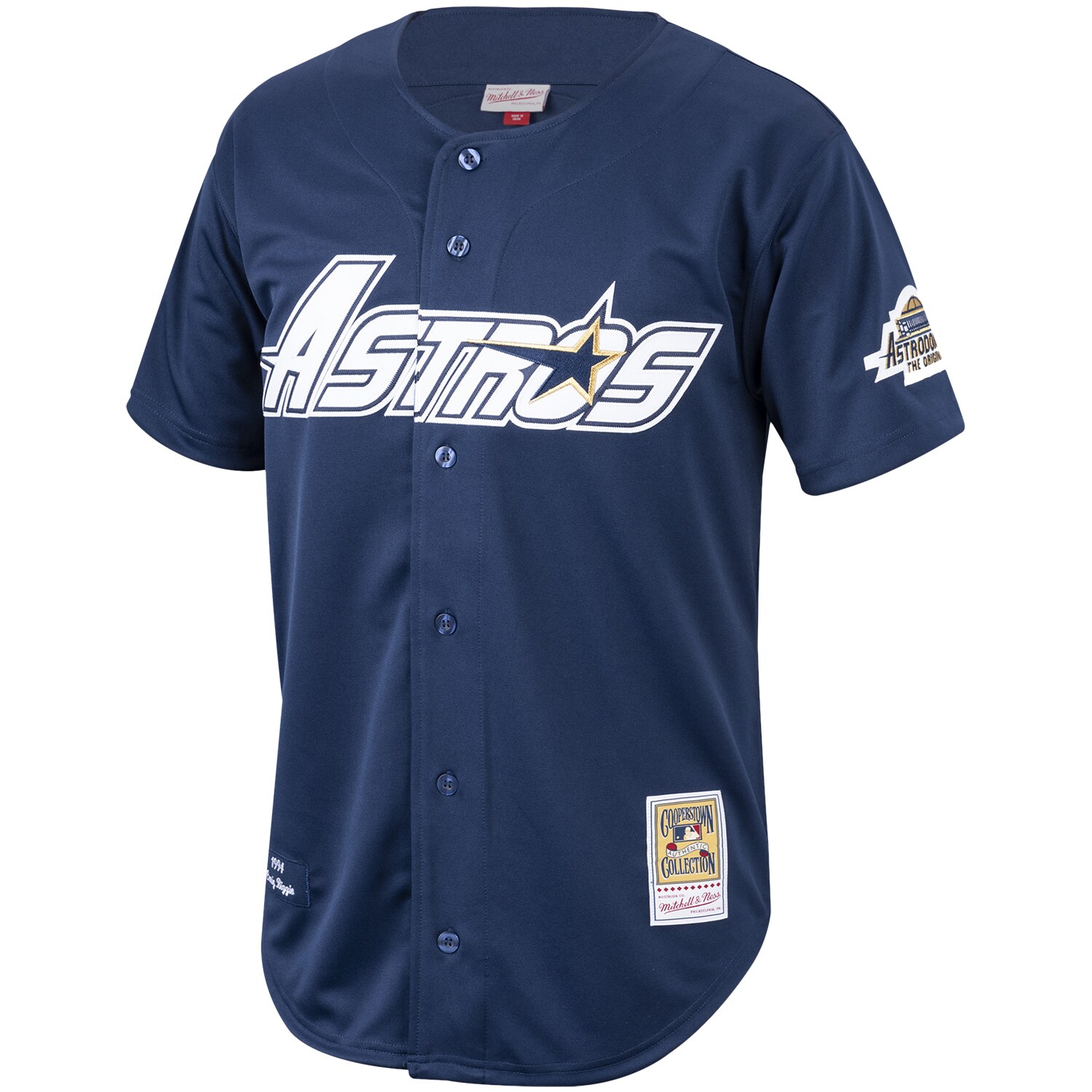 Craig Biggio Houston Astros Mitchell & Ness Cooperstown Collection 1994 Authentic Jersey - Navy cheap jerseys for sale - CheapJerseys.Shop