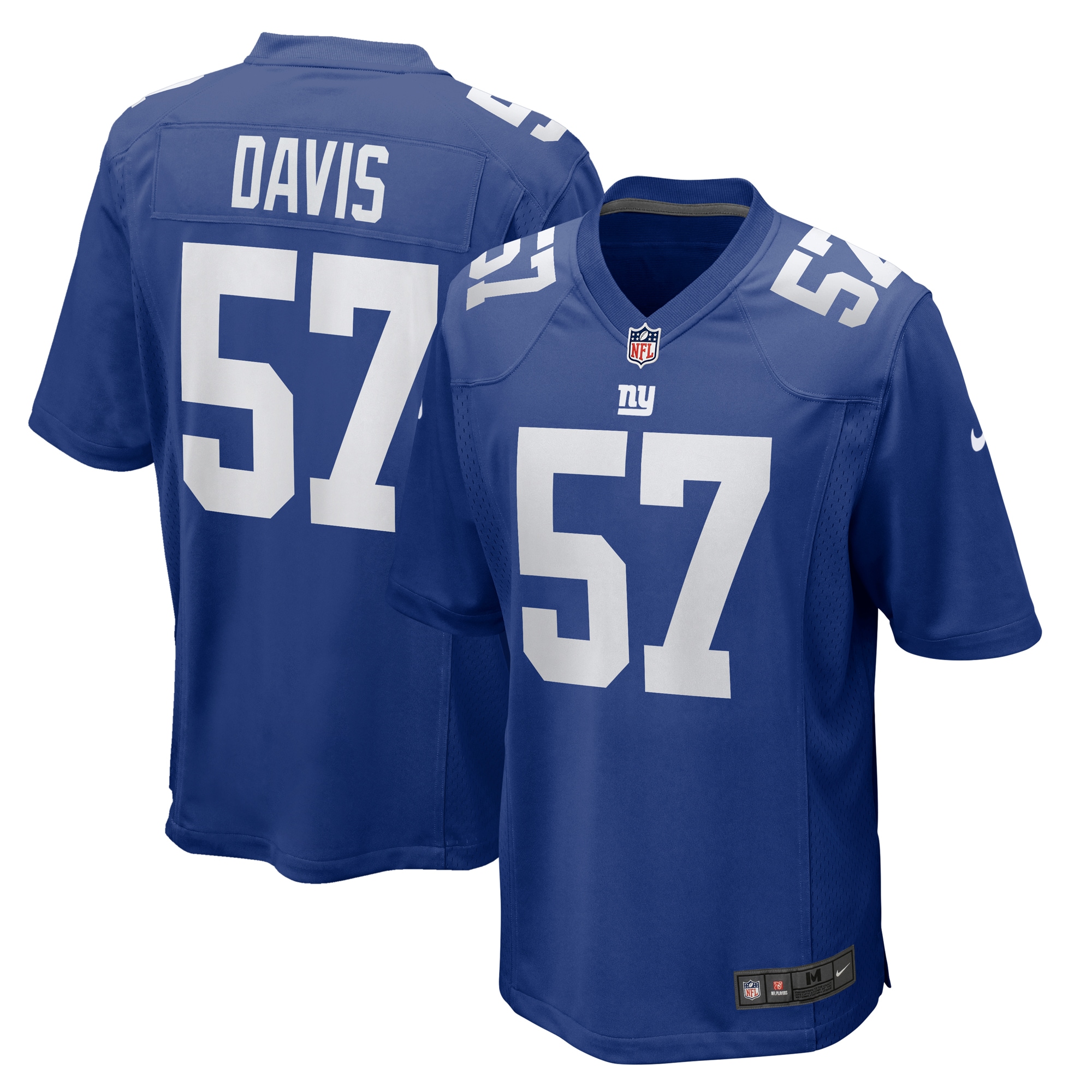 Jarrad Davis New York Giants Team Game Jersey - Royal cheap jerseys for sale - CheapJerseys.Shop