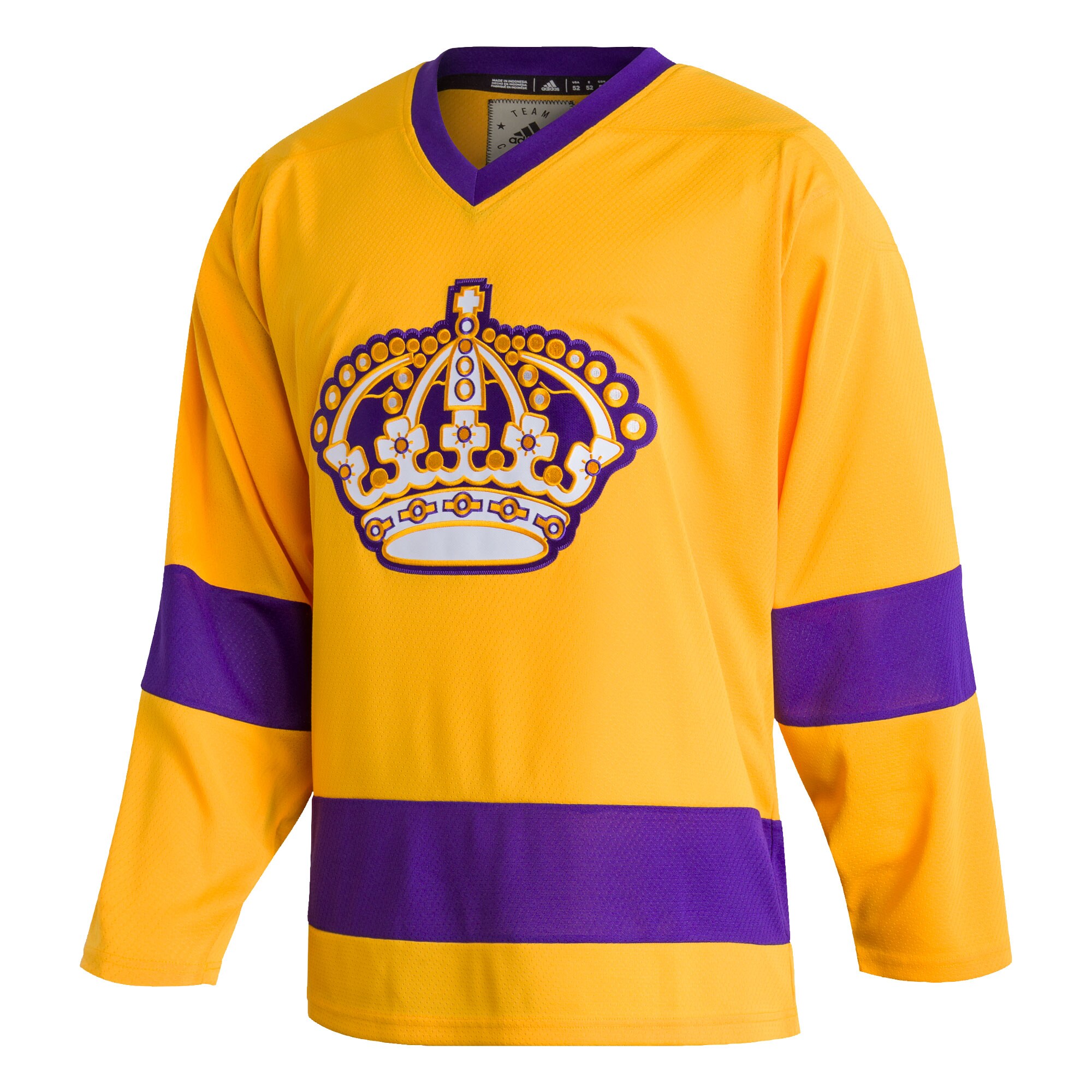 Los Angeles Kings Team Classics Authentic Blank Jersey - Gold cheap jerseys for sale - CheapJerseys.Shop