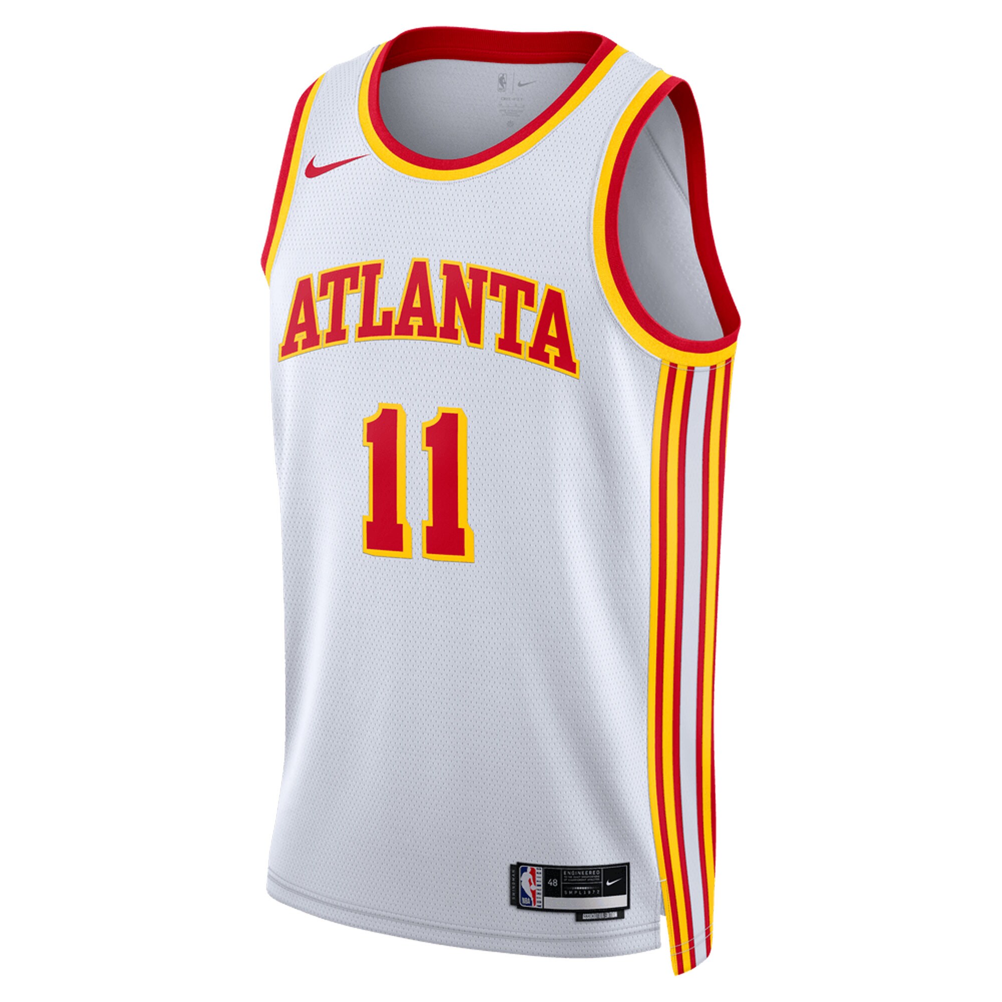 Trae Young Atlanta Hawks Unisex Swingman Jersey - Association Edition - White cheap jerseys for sale - CheapJerseys.Shop