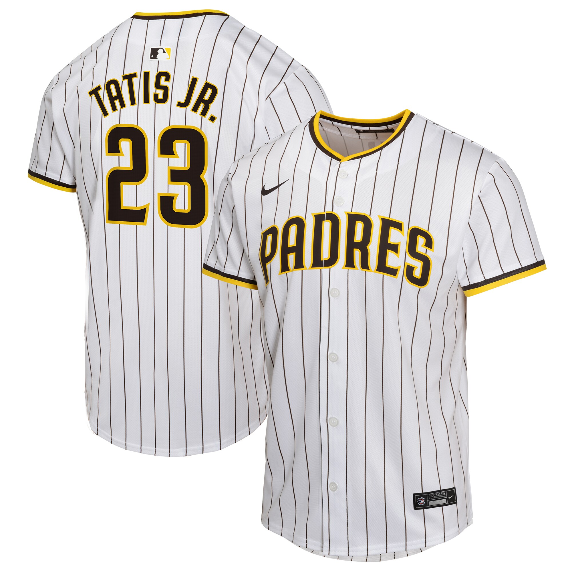 Fernando Tatis Jr. San Diego Padres Youth Home Game Player Jersey - White cheap jerseys for sale - CheapJerseys.Shop
