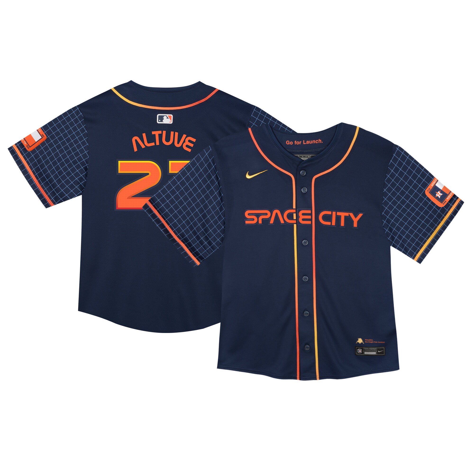 Jose Altuve Houston Astros Toddler City Connect Limited Player Jersey - Navy cheap jerseys for sale - CheapJerseys.Shop