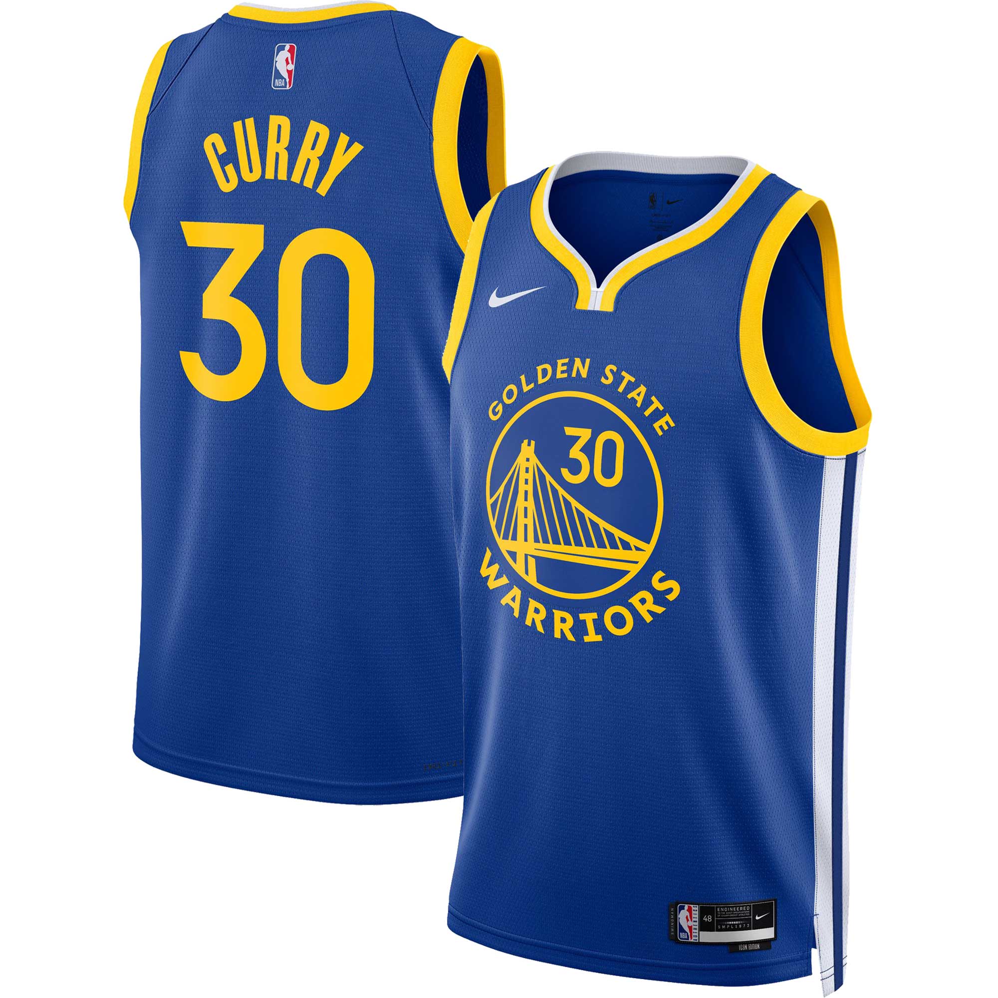 Stephen Curry Golden State Warriors Unisex Swingman Jersey - Icon Edition - Royal cheap jerseys for sale - CheapJerseys.Shop