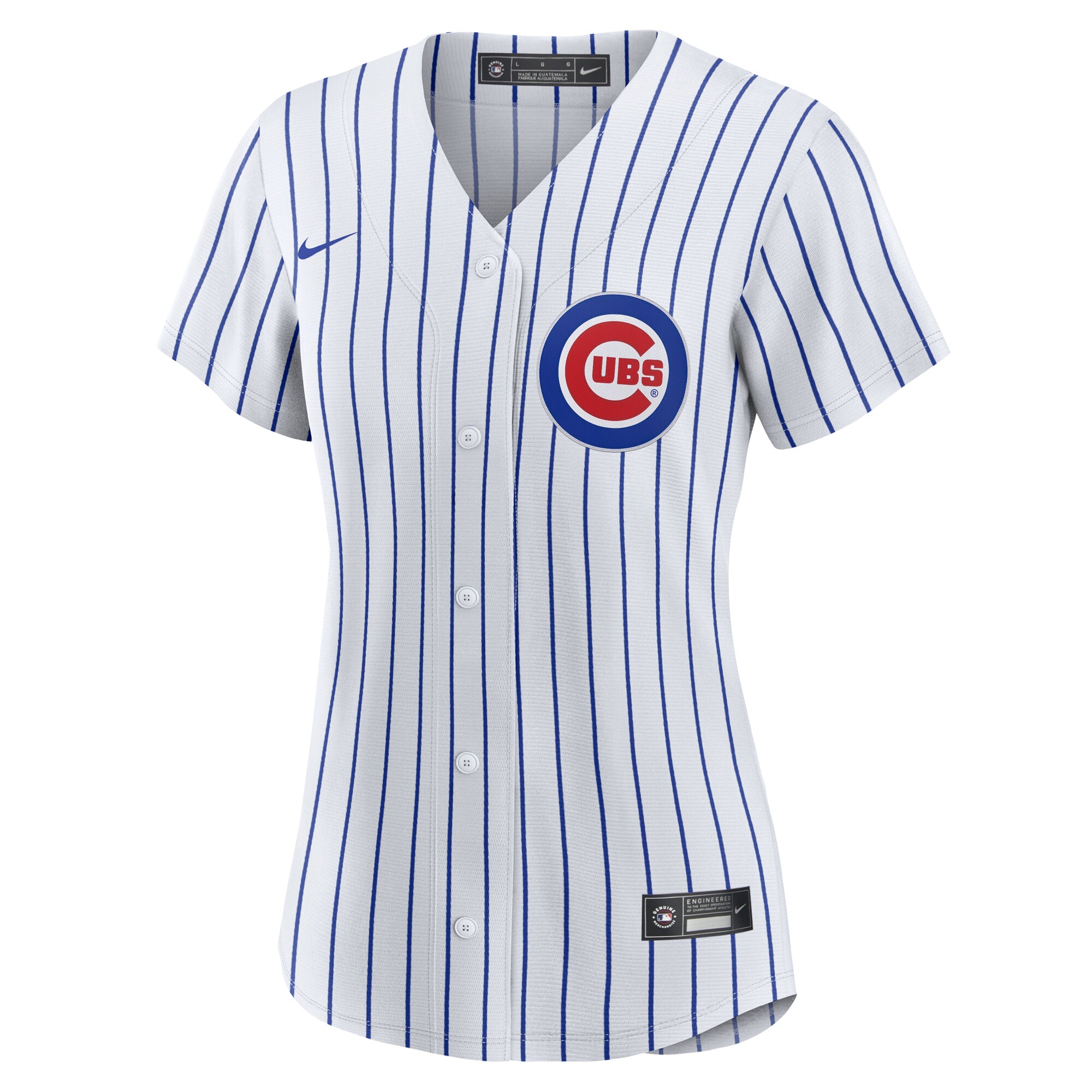 Dansby Swanson Chicago Cubs Women's Home Replica Player Jersey - White\/Royal cheap jerseys for sale - CheapJerseys.Shop