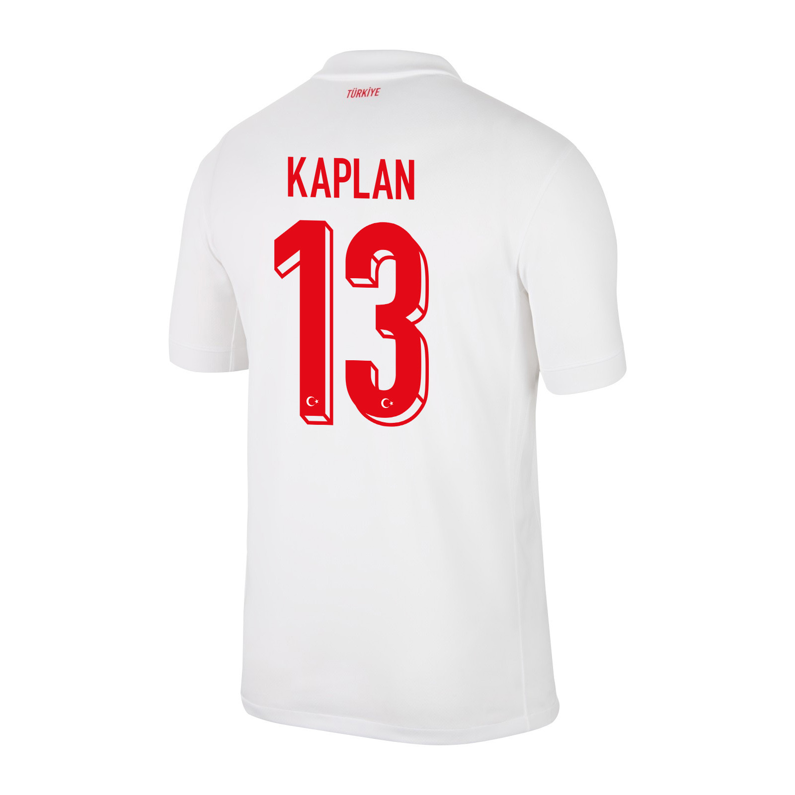 Ahmetcan Kaplan 13 Turkey National Team 2024 Home Stadium Men Jersey - White cheap jerseys for sale - CheapJerseys.Shop
