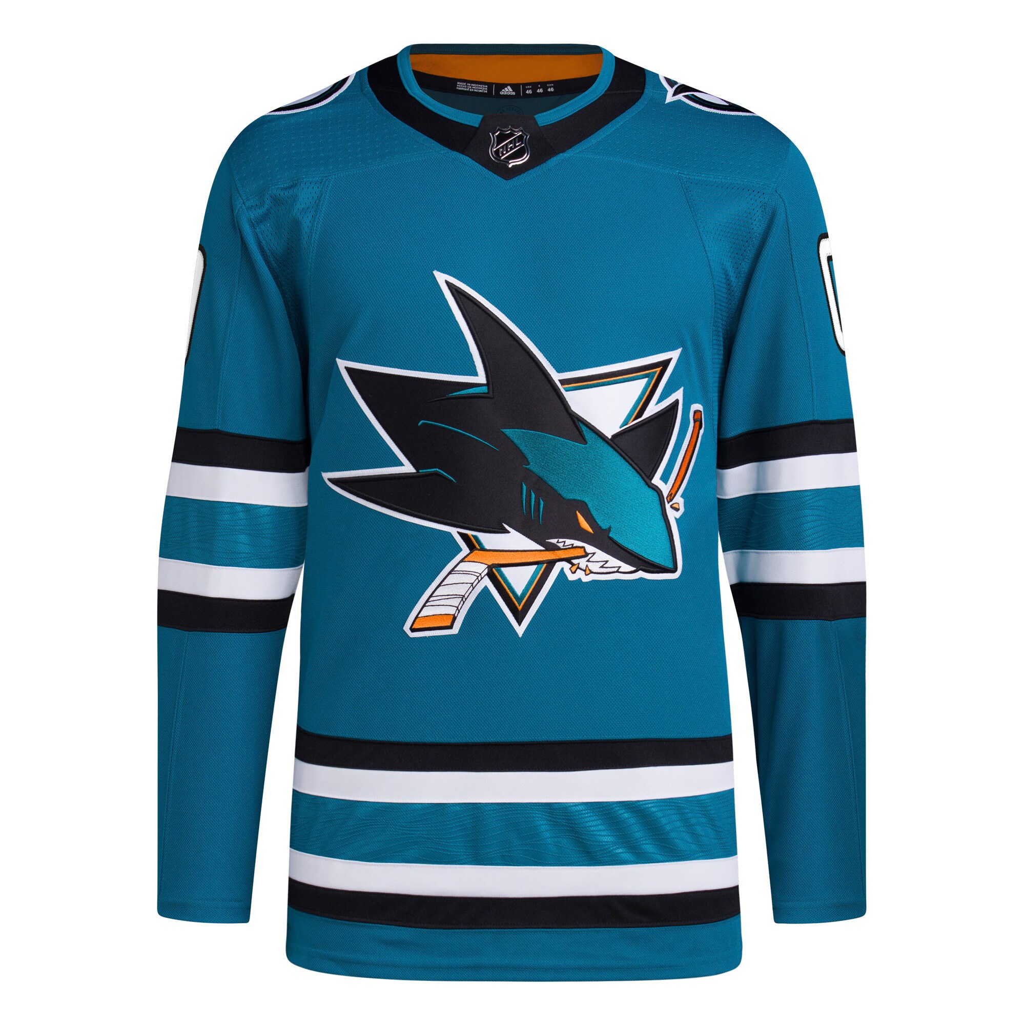 San Jose Sharks Home Primegreen Authentic Custom Jersey - Teal cheap jerseys for sale - CheapJerseys.Shop