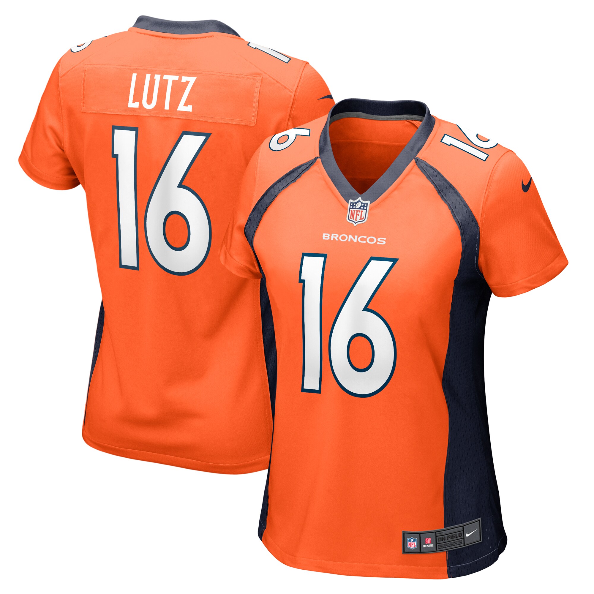 Wil Lutz Denver Broncos Women's Game Jersey - Orange cheap jerseys for sale - CheapJerseys.Shop