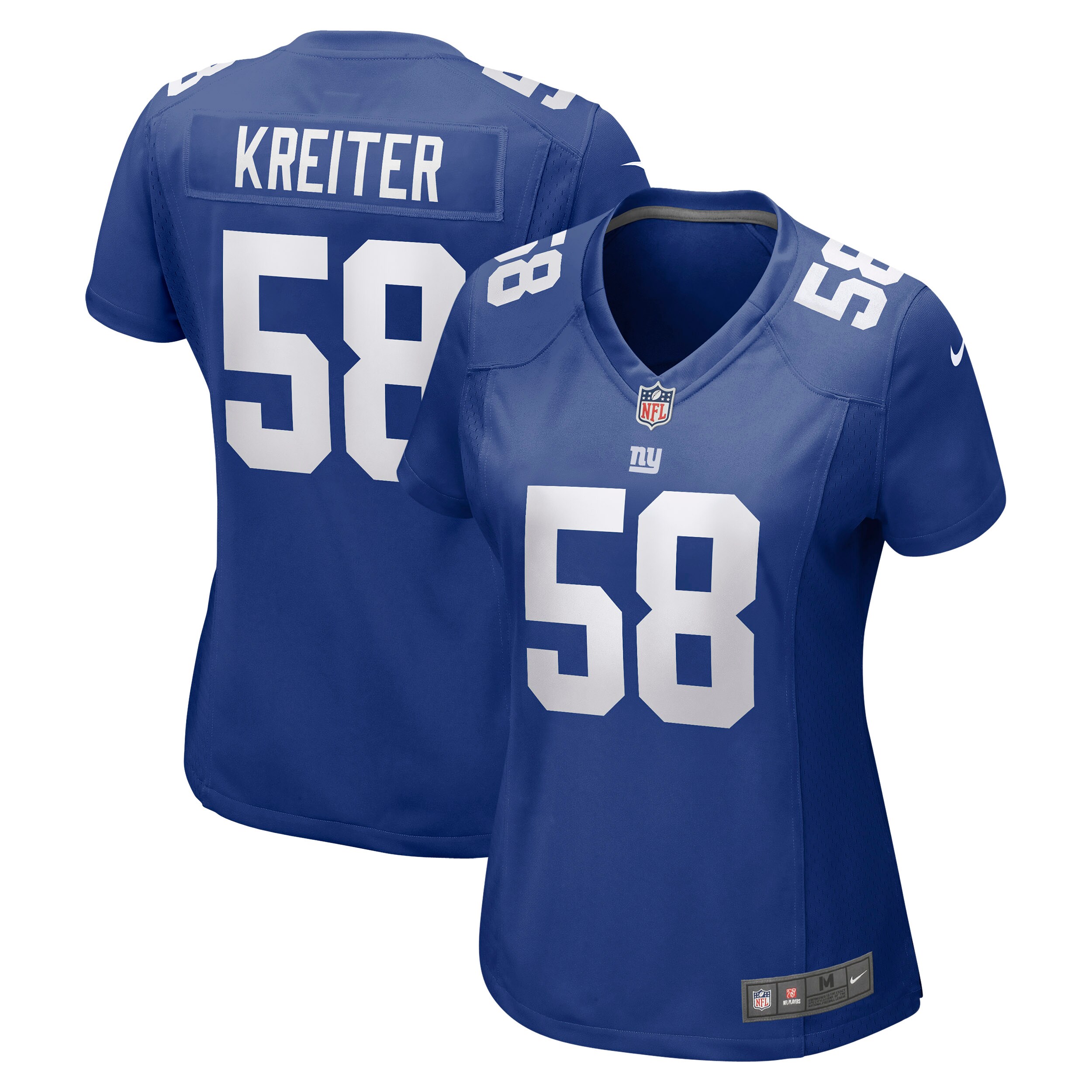 Casey Kreiter New York Giants Women's Game Jersey - Royal cheap jerseys for sale - CheapJerseys.Shop